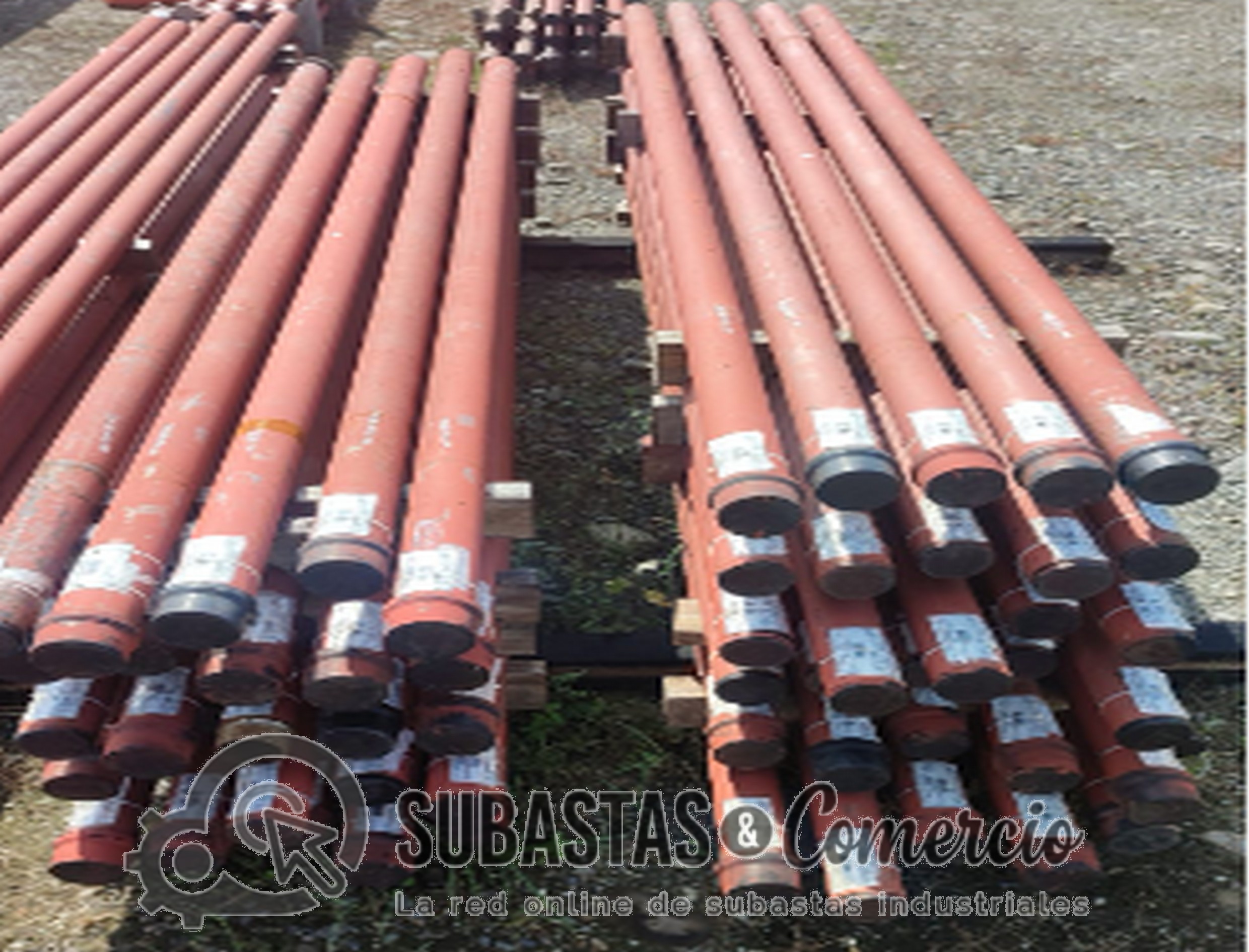 Tubera y Accesorios de Tubera. Aprox. 74Und