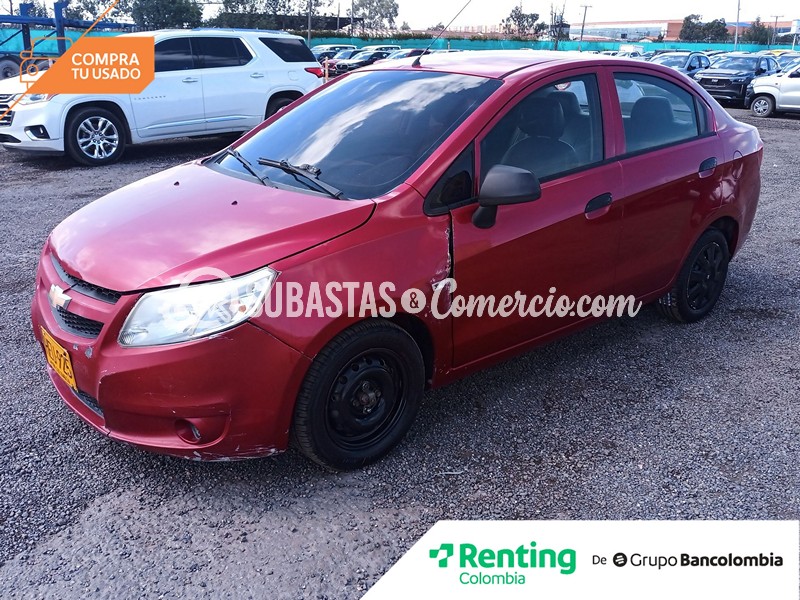 02-R-88-Chevrolet Sail sedán ls 1.4 mecánico aire ac MOD.2018 HEU925