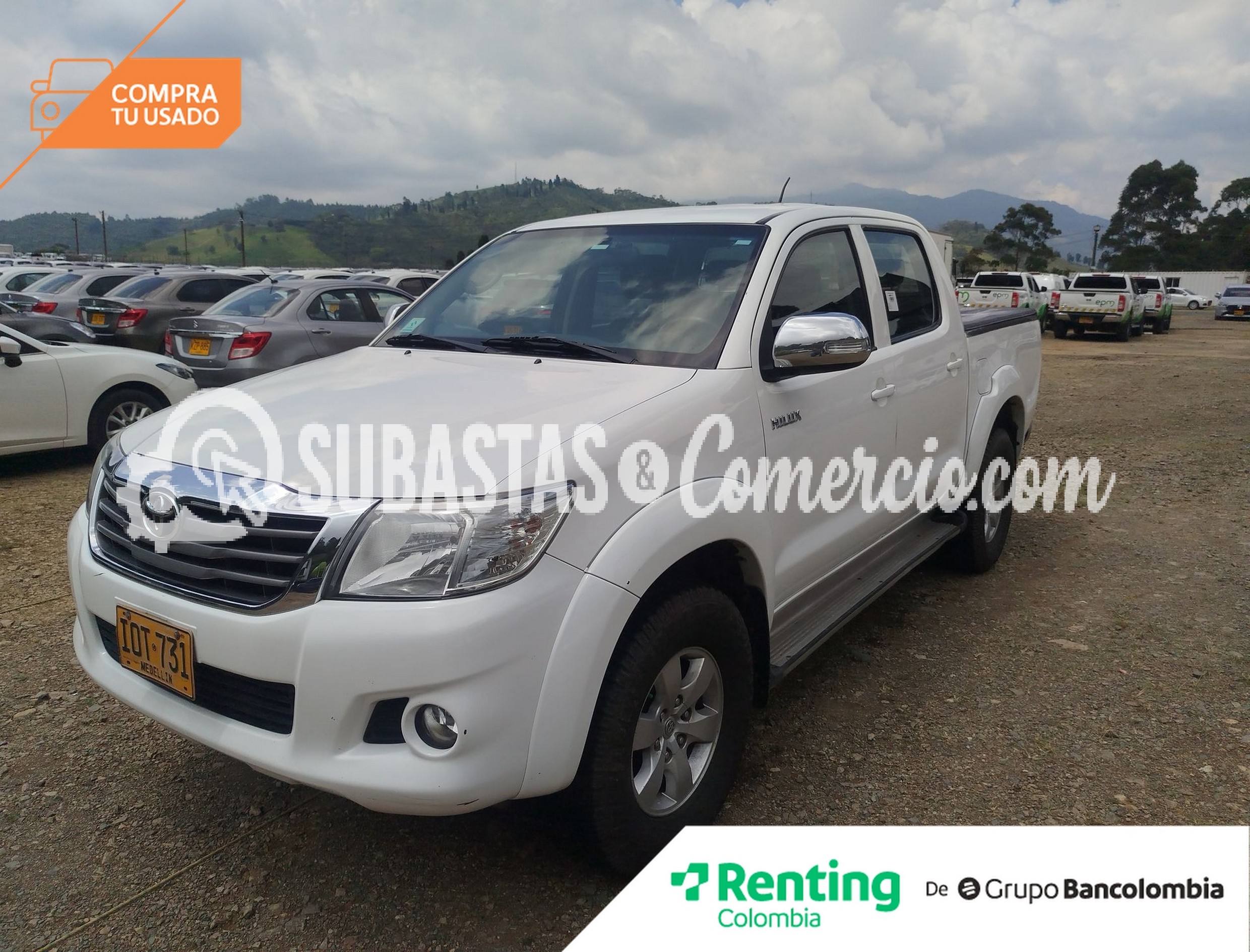 Pickup Toyota Hilux nueva 2.7 gasolina dc 4x4 sr5-IOT731-2016