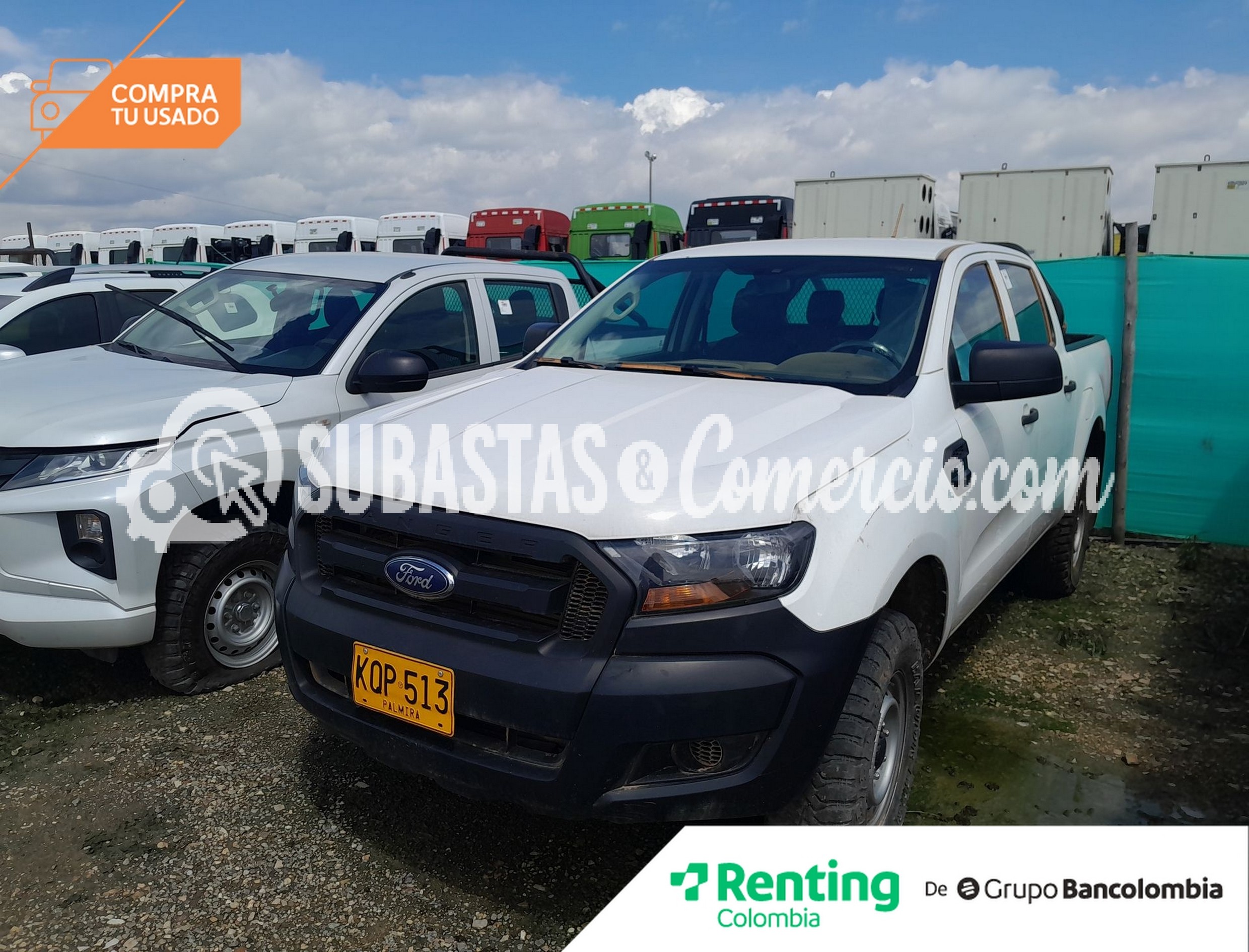 Pickup Ford Ranger xl 3.2l diesel 4x4-KQP513-2022