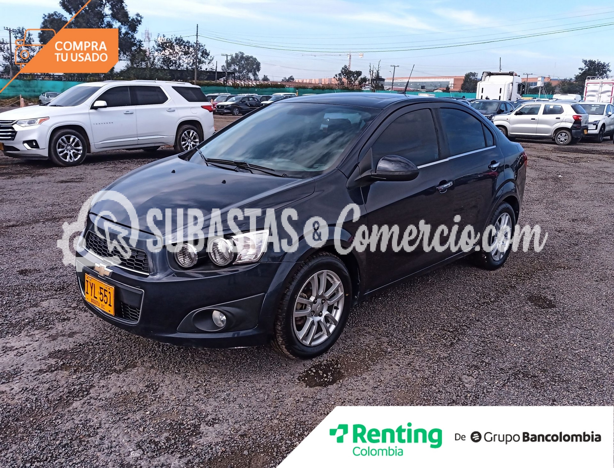 Automovil Chevrolet Sonic sedán 1.6 lt automático-IYL551-2017 - BRP