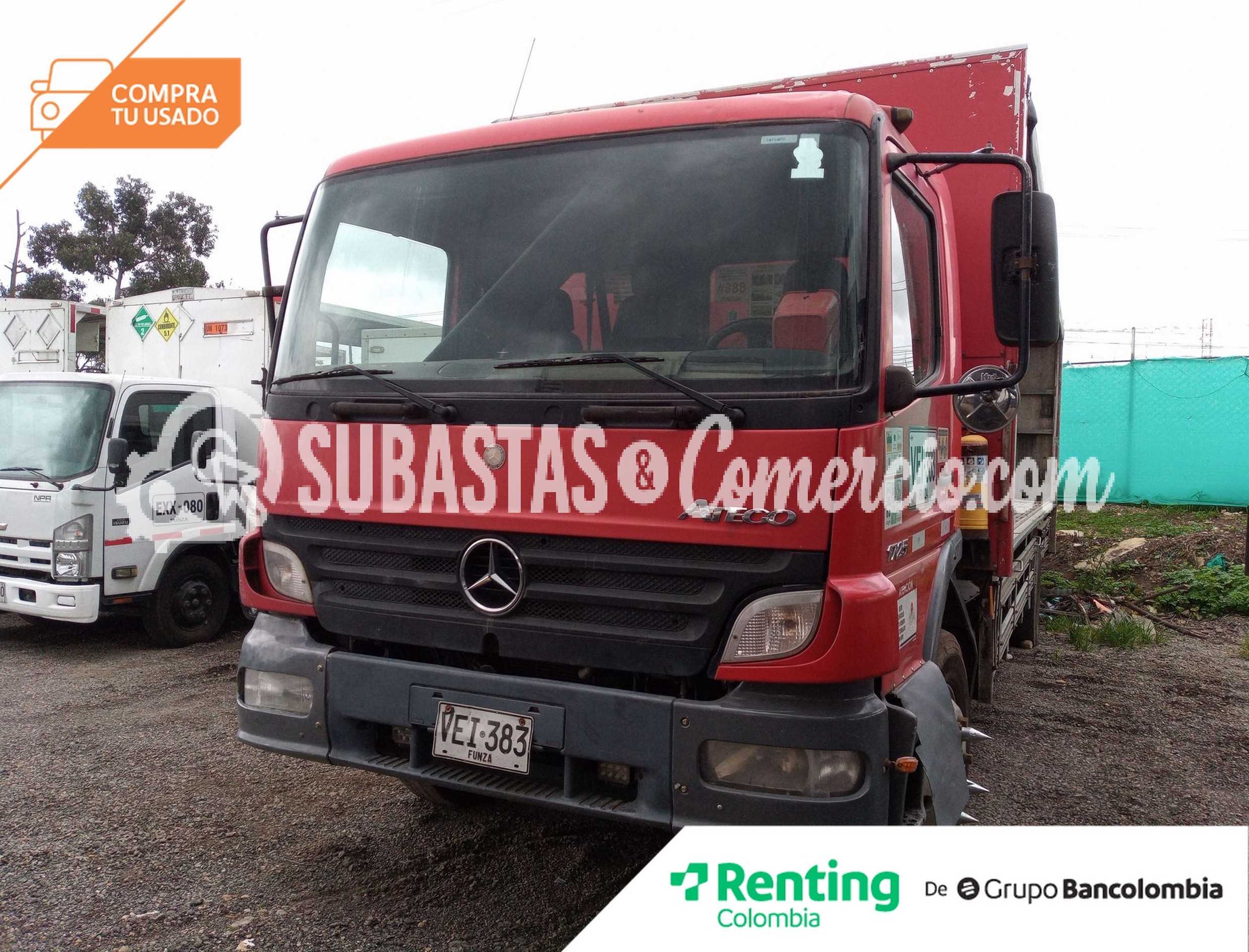 55-R-103-Mercedes benz Atego 1725 MOD.2007 VEI383-Bogotá, Cundinamarca