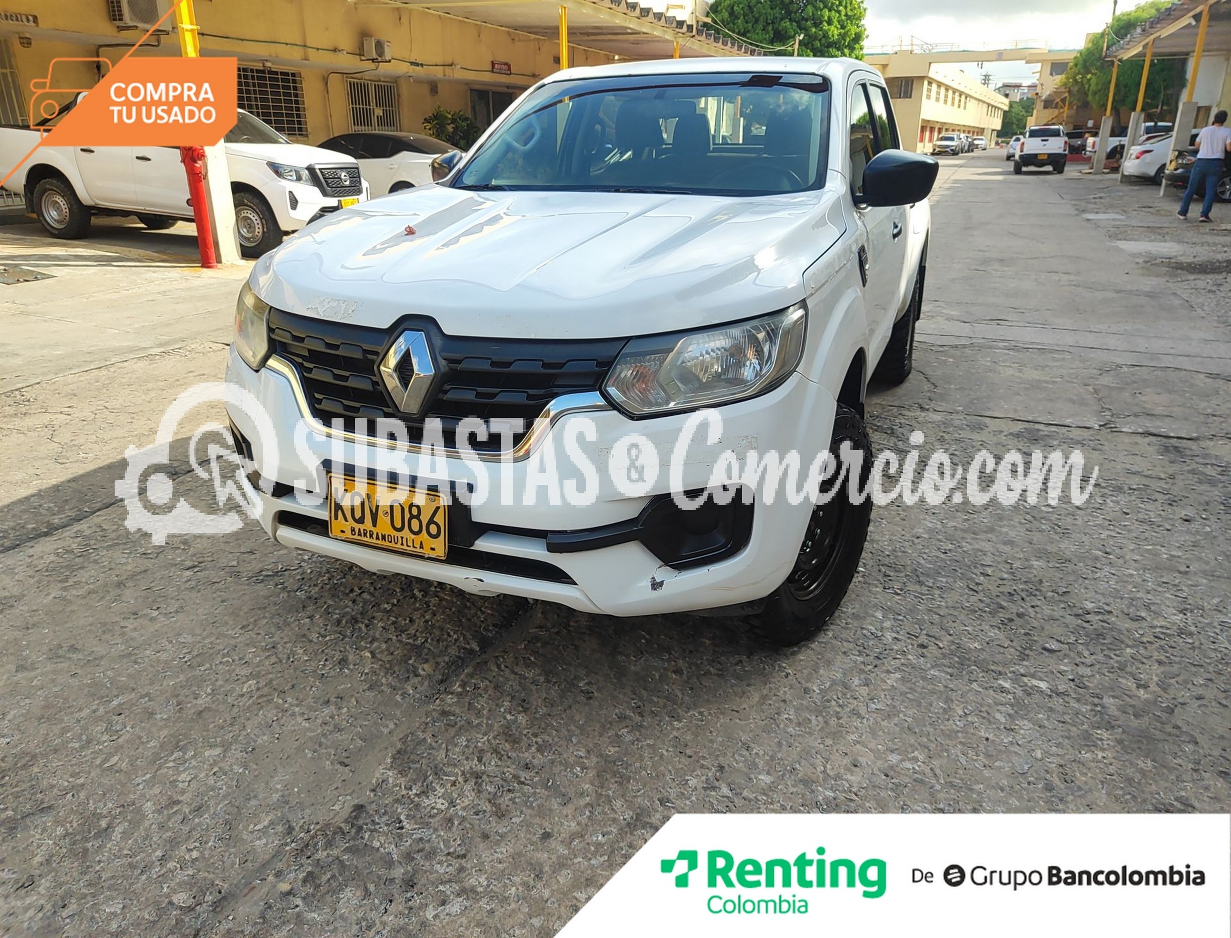 01-R-104-Renault Alaskan cargo MOD.2022 KQV086-Barranquilla, Atlántico