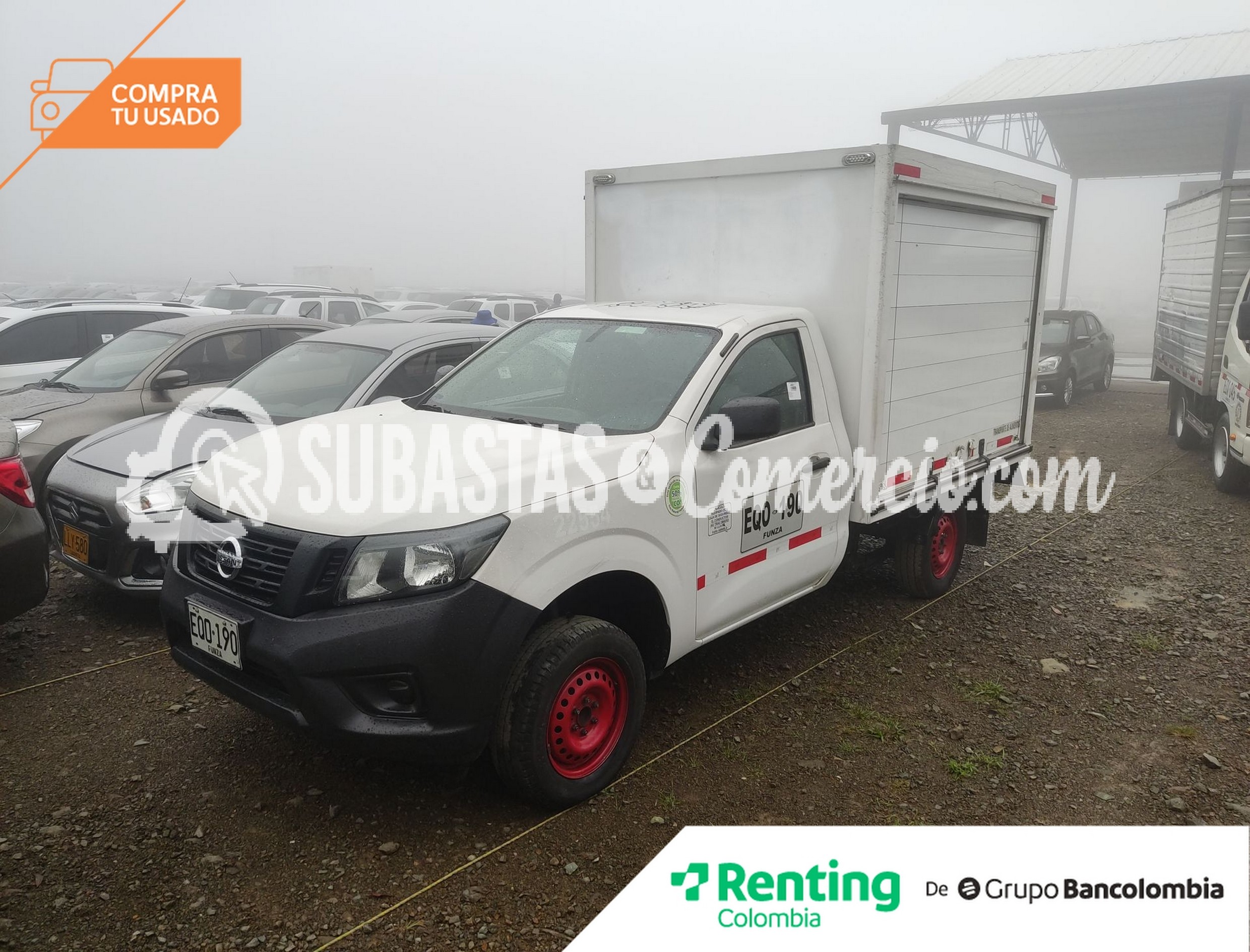 05-R-104-Nissan Frontier 2.5l cs chasis 4x2 gasolina MOD.2017 EQO190-Caldas, Antioquia