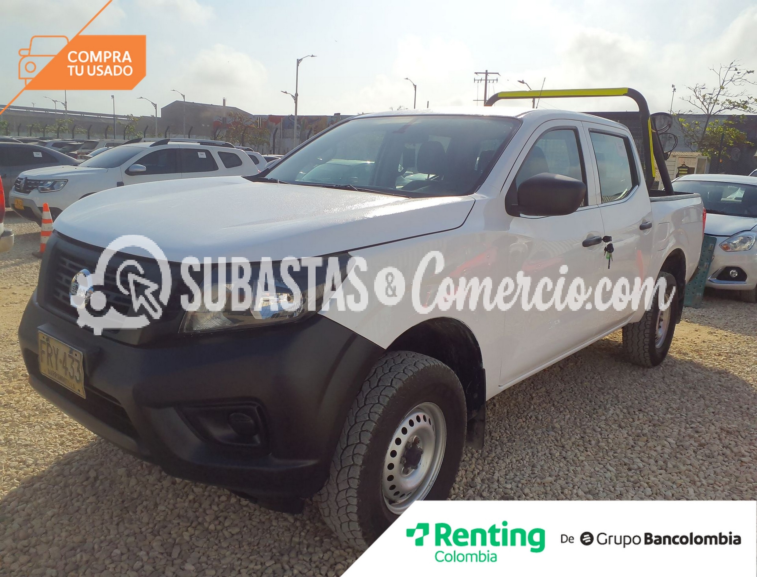08-R-104-Nissan Frontier np300  2.5 gasolina 4x2 dc aa abag abs MOD.2020 FRY433-Barranquilla, Atlá