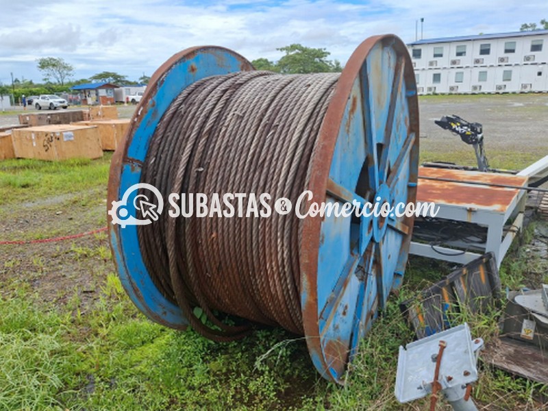 Drill Line 1.38 6x19 IWRC, XIP. RRL Cantidad Aprox: 5000 Ft