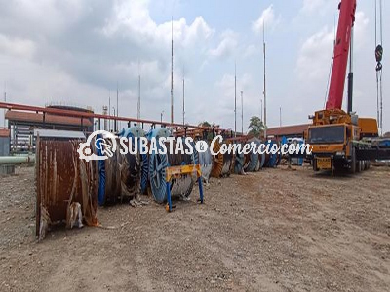 Chatarra de Carretes de Cable de Cobre Esp. Aprox. 35.390Kg