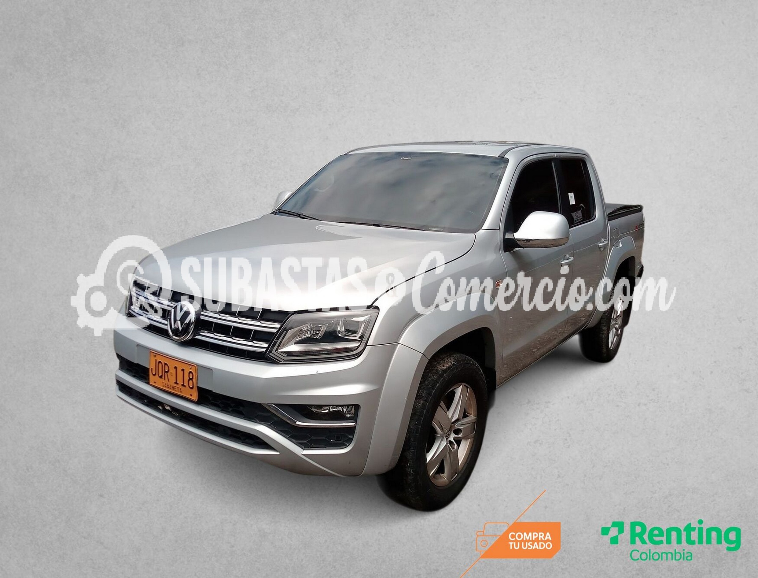 34-R-109-Volkswagen Amarok highline v6 3.0l 165kw 4x4 at cabina doble platón MOD.2020 JQR118 - Calda