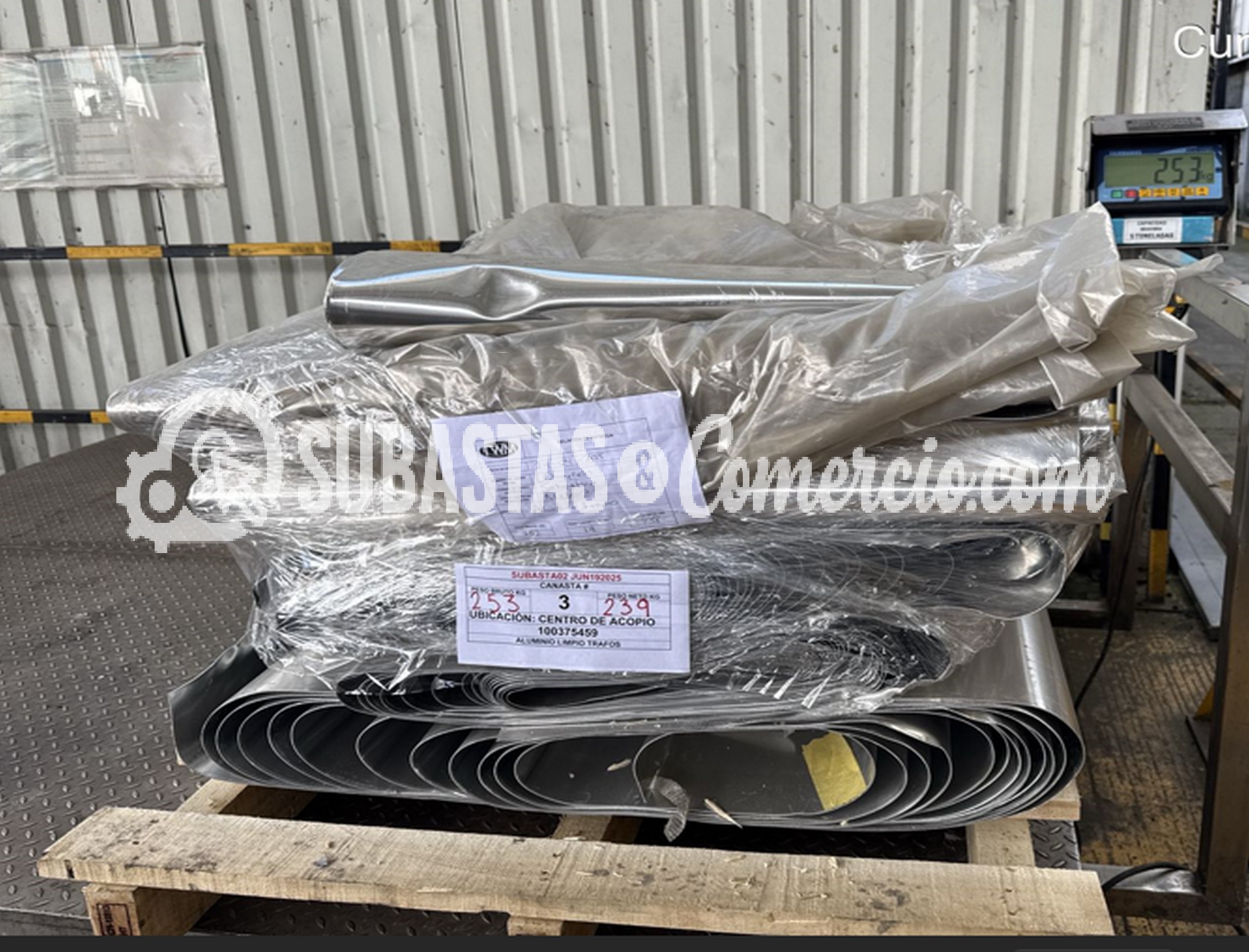 Chatarra De Aluminio Limpio 