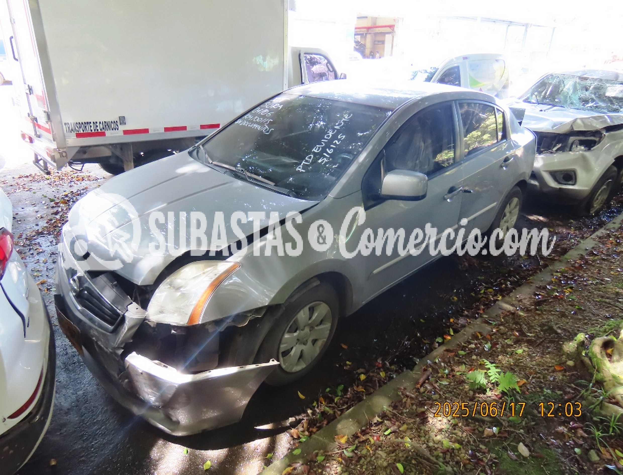 Nissan Sentra 2.0 Mod.2012 -Daños KMT974