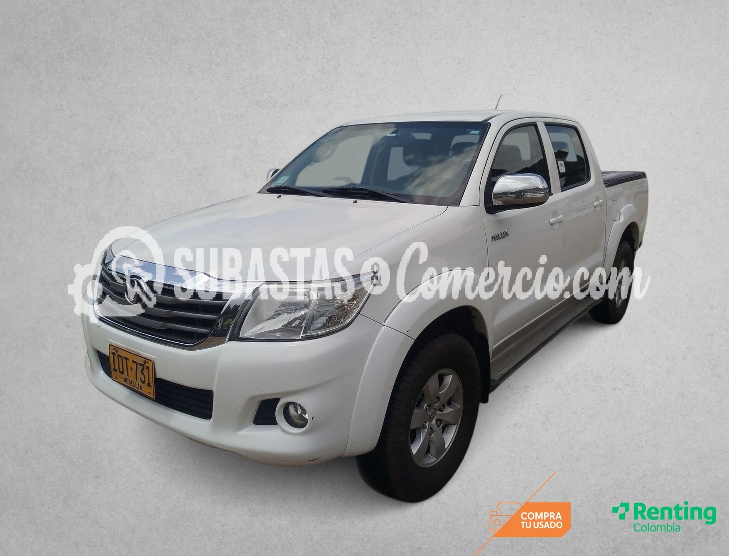 7-R-113 Toyota Hilux nueva 2.7 gasolina dc 4x4 sr5 MOD.2016 IOT731