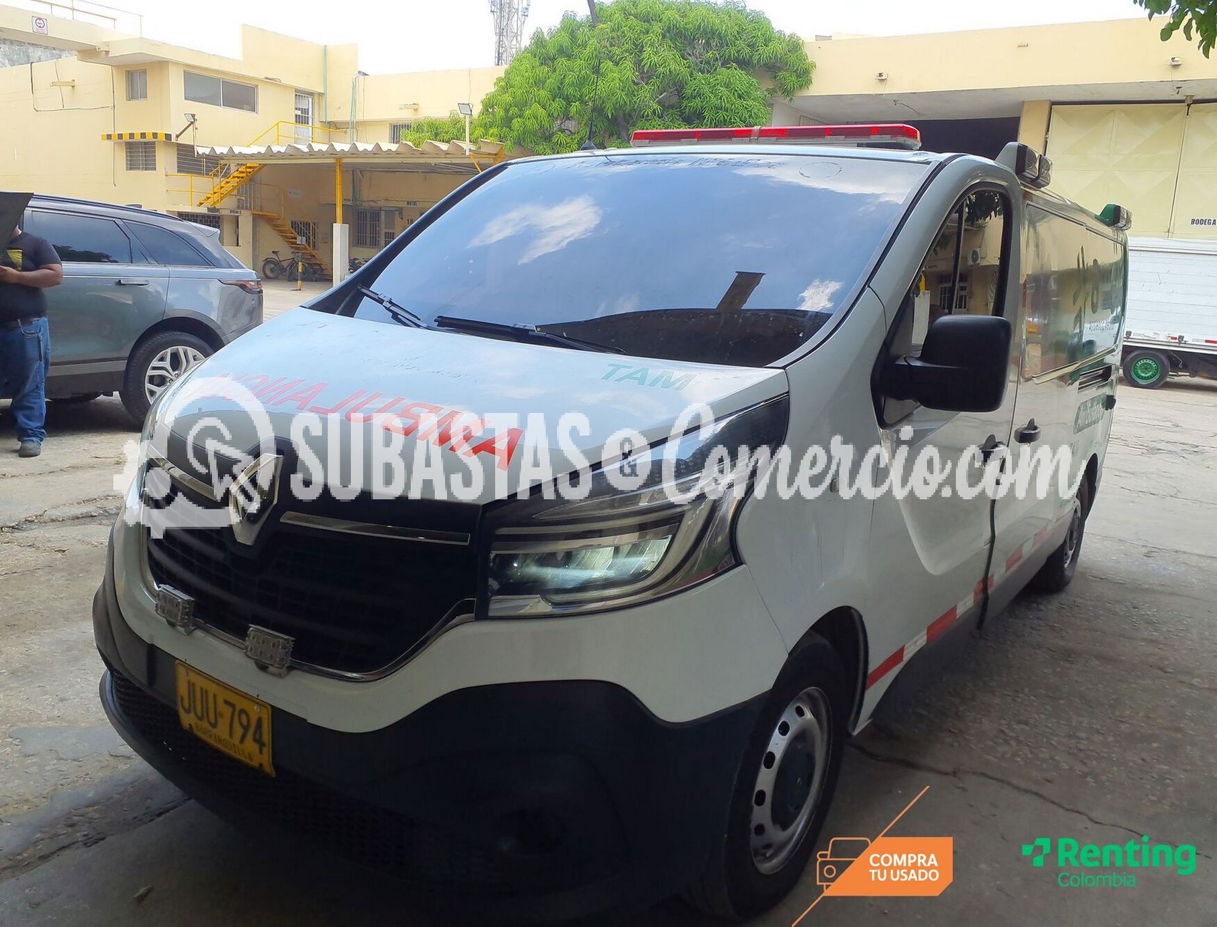 11-R-113 Renault Trafic 1.6 twin turbo ambulancia tab MOD.2021 JUU794