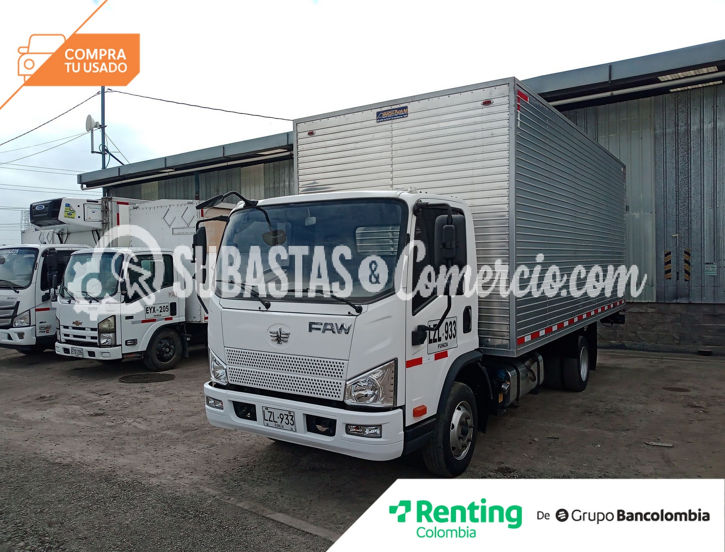 17-R-113 Faw Ca1073 diesel 160hp pbv 8t MOD.2022 LZL933