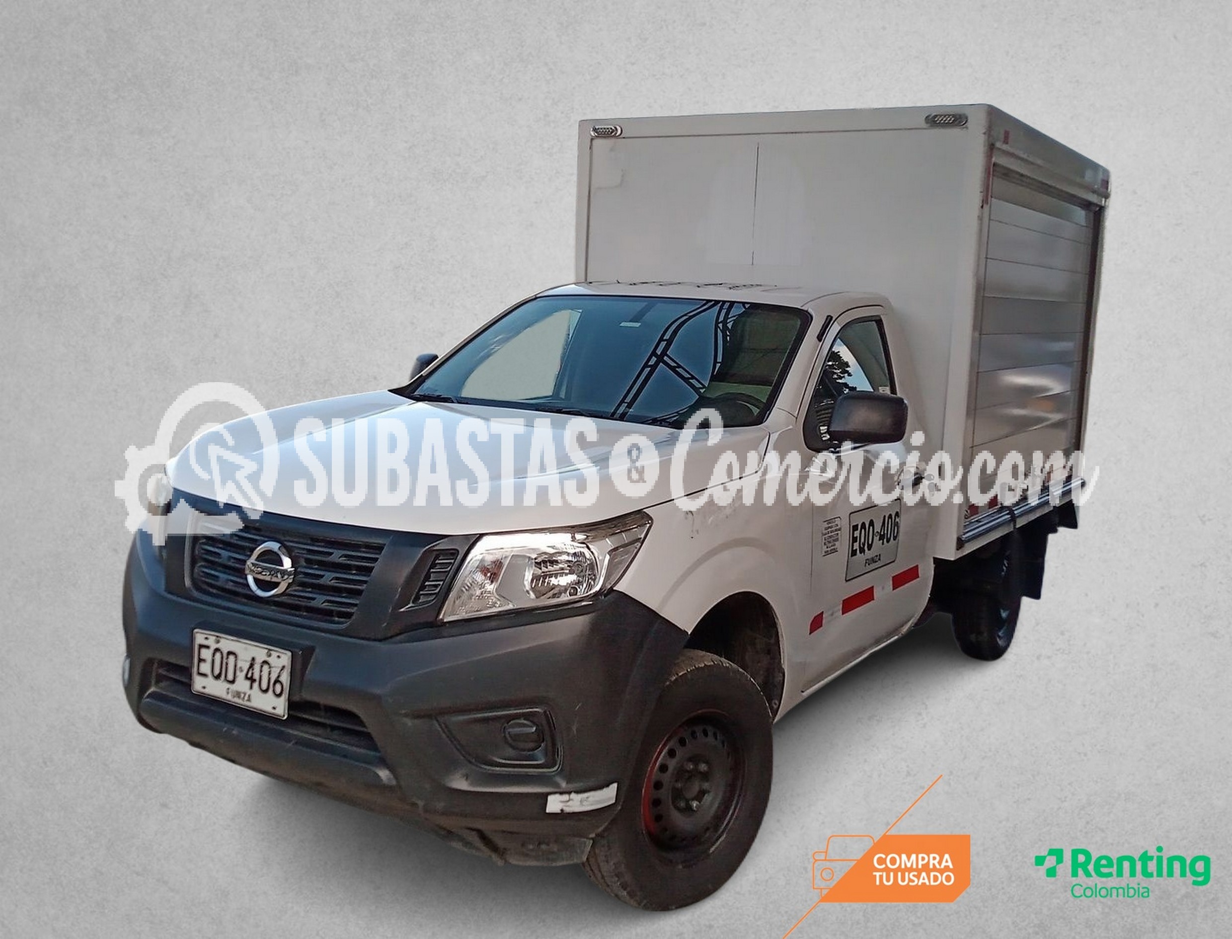 09-R-116-Nissan Frontier 2.5l cs chasis 4x2 gasolina MOD.2018 EQO406  