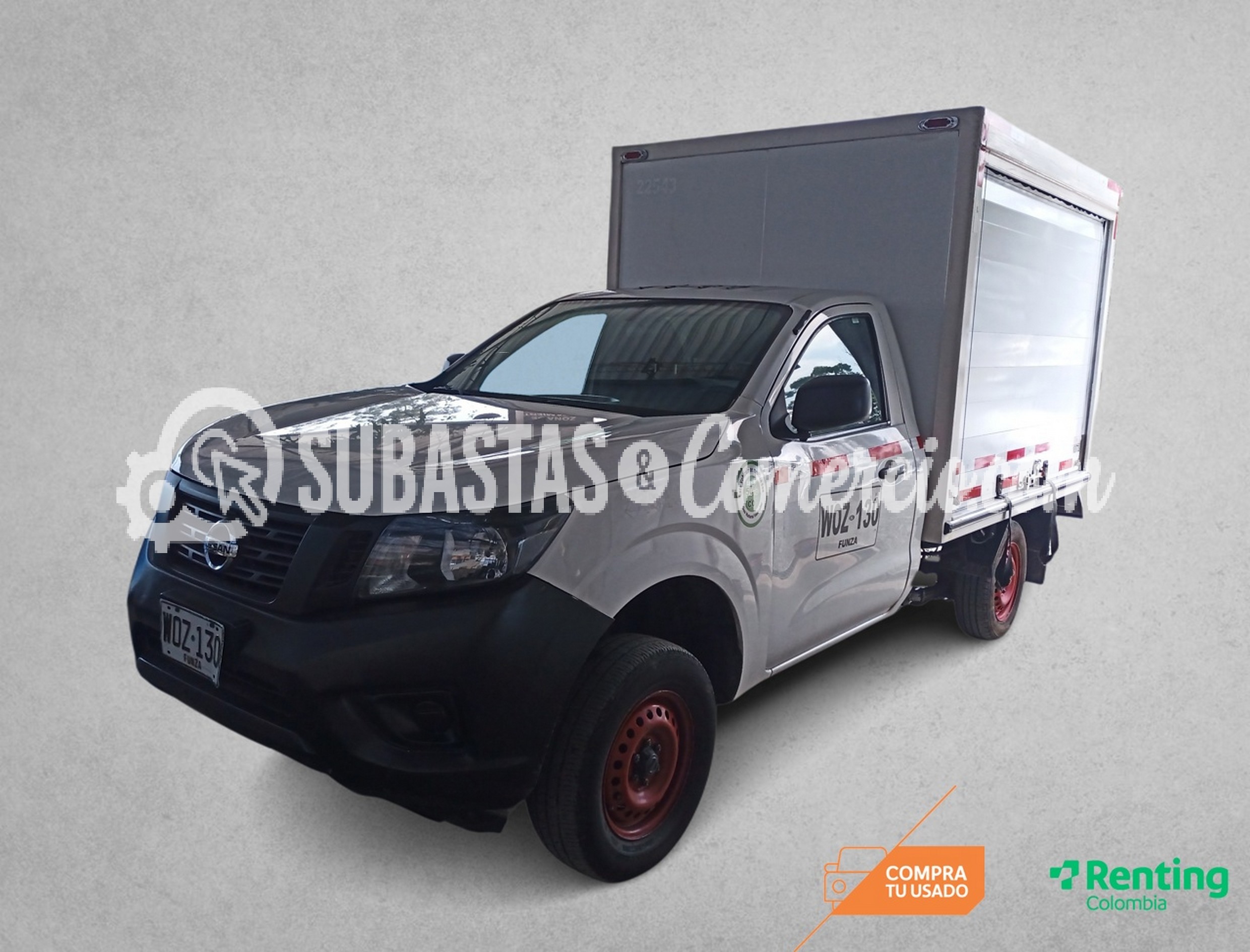 10-R-116-Nissan Frontier 2.5l cs chasis 4x2 gasolina MOD.2017 WOZ130  