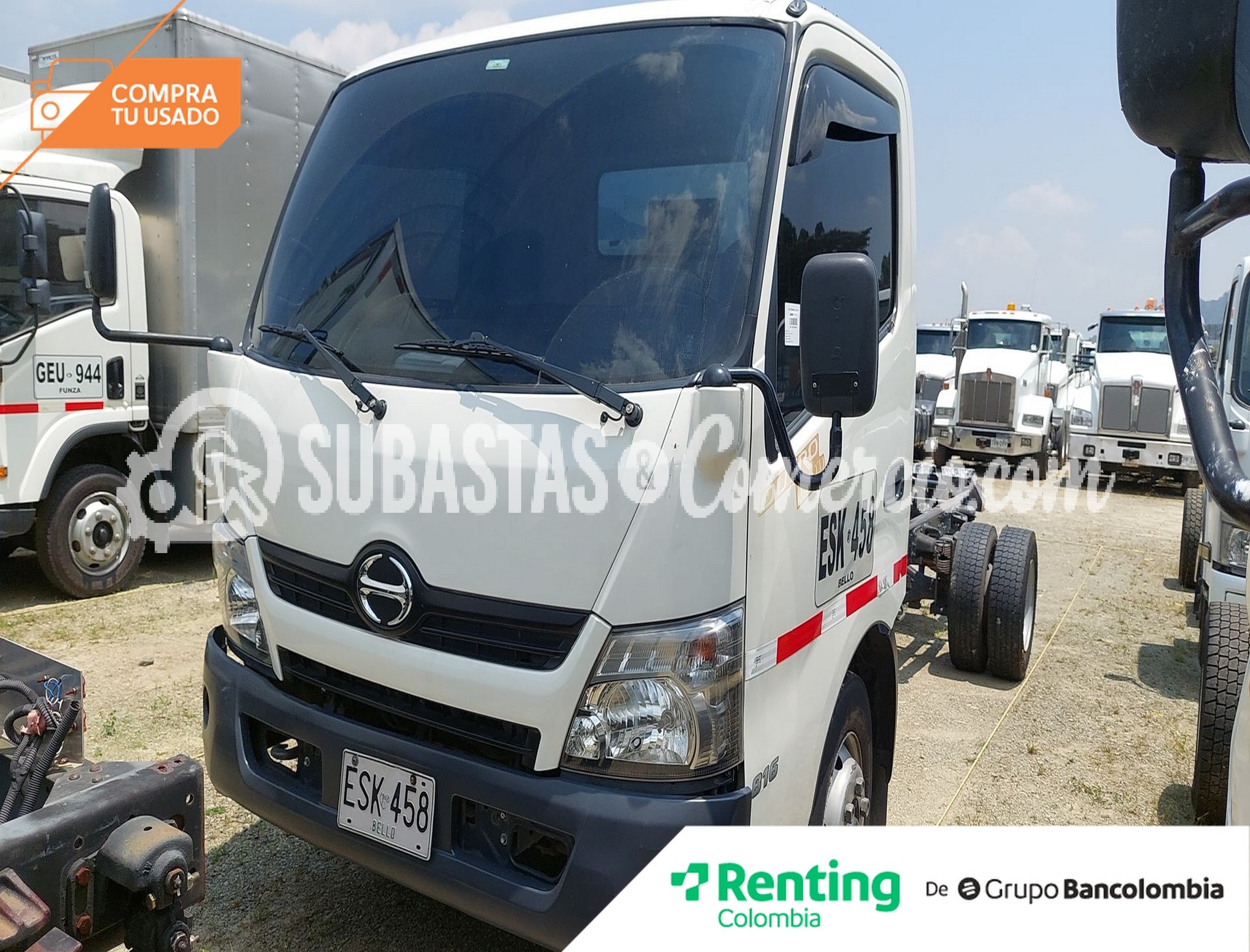 19-R-116-Hino Dutro max euro iv MOD.2017 ESK458  - Caldas, Antioquia