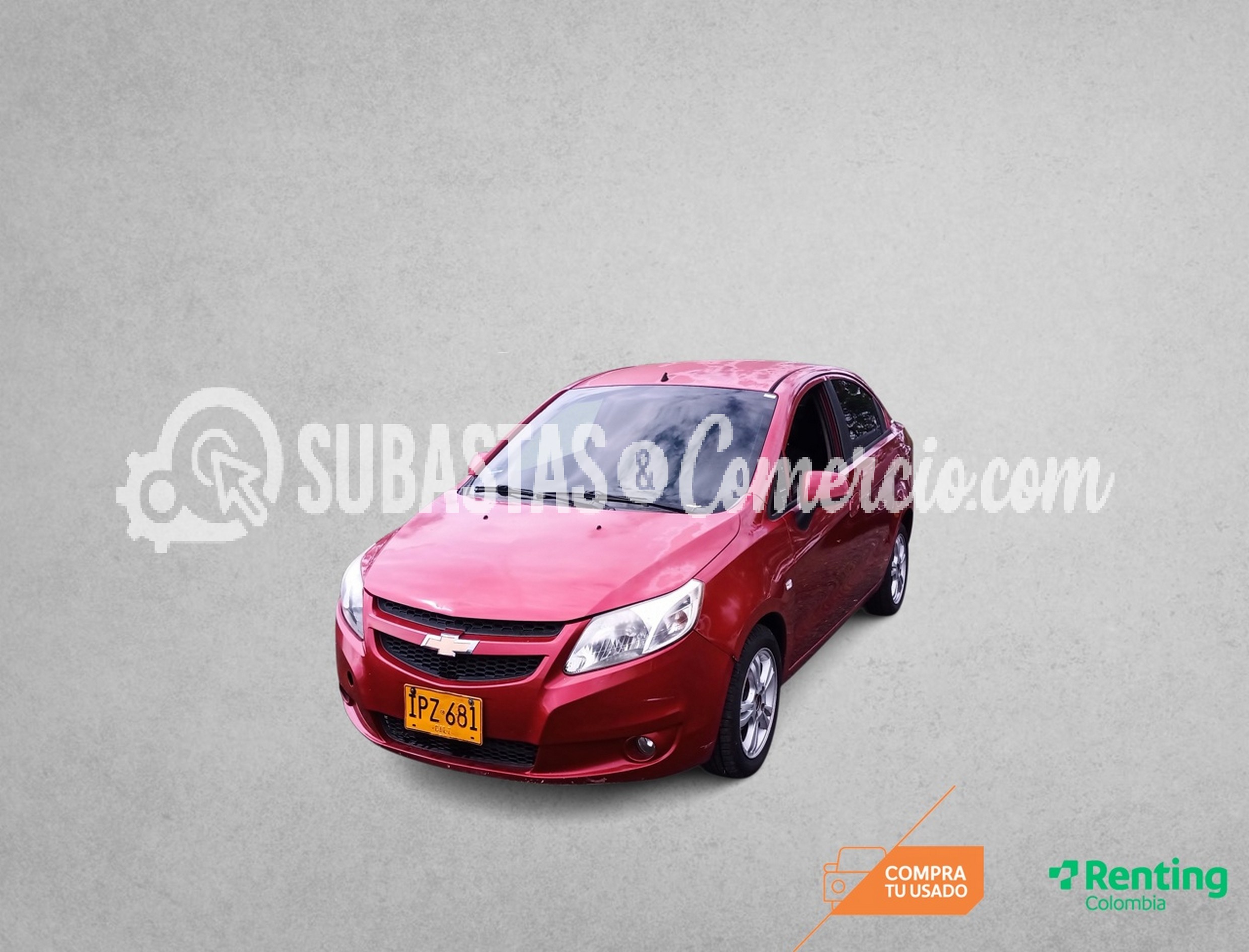 25-R-116-Chevrolet Sail sedán ltz 1.4 mecánico aire ac MOD.2016 IPZ681