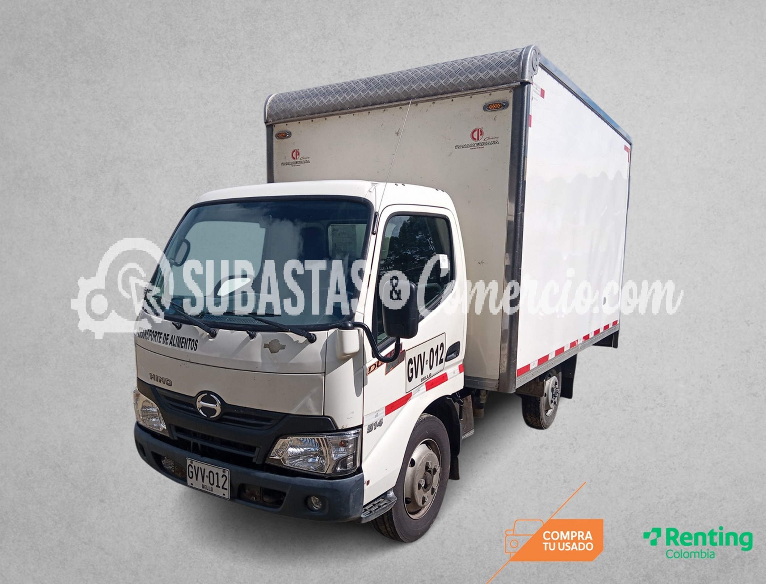 39-R-116-Hino Dutro pro euro iv MOD.2020 GVV012  - Caldas, Antioquia