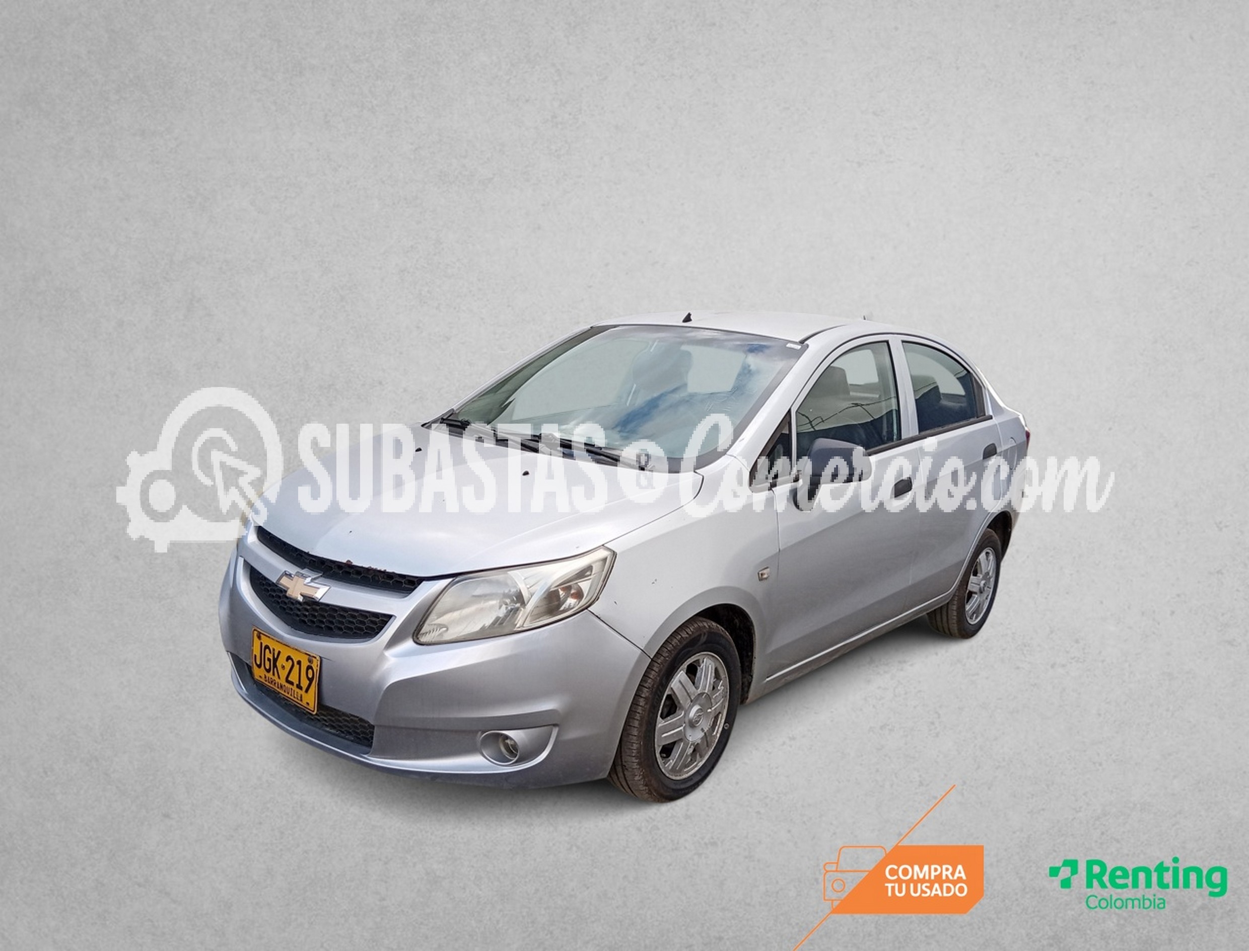 Automovil Chevrolet Sail sedán ls 1.4 mecánico aire ac