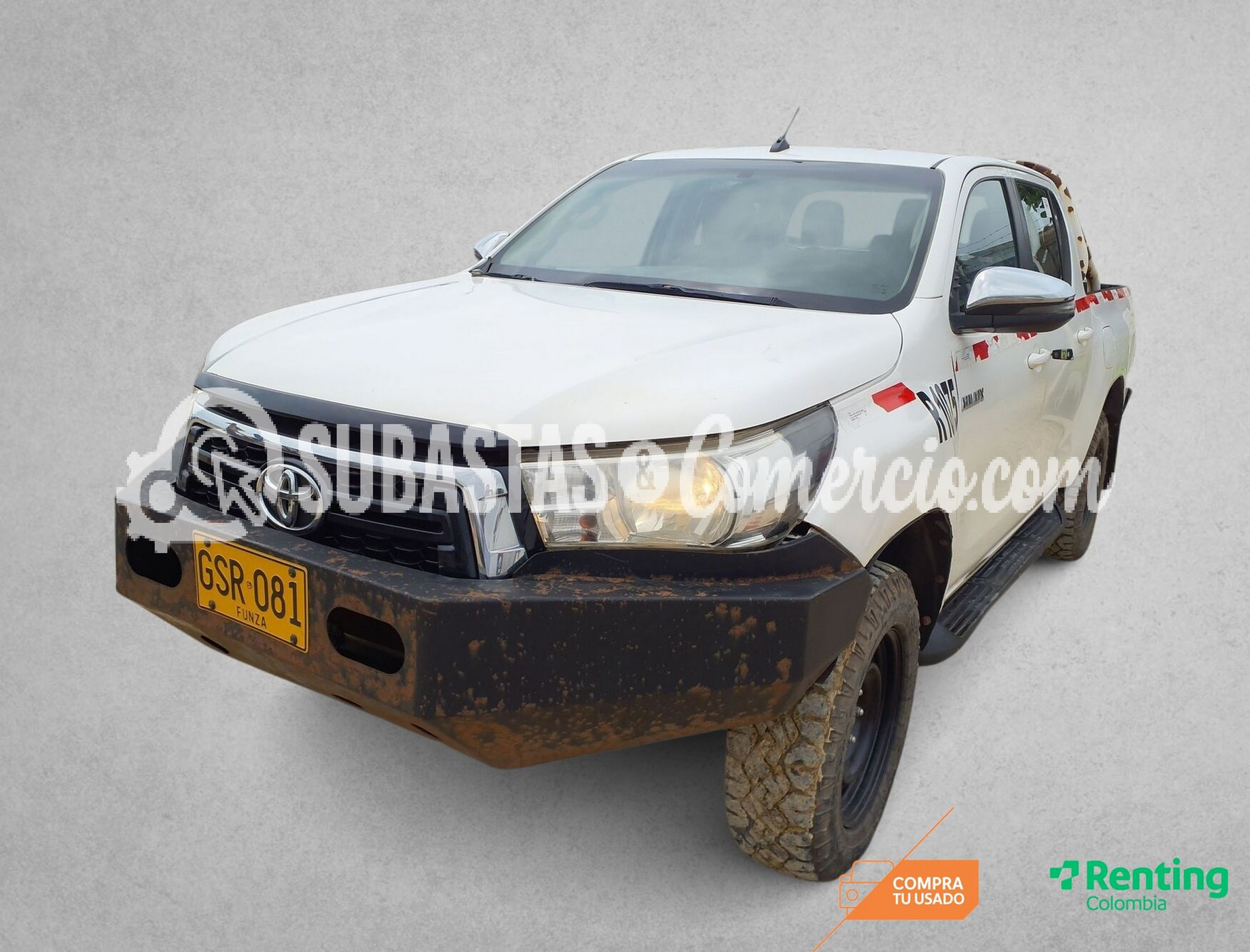 Pickup Toyota Hilux d.c. gasol. 2.7 4x4 mecanica
