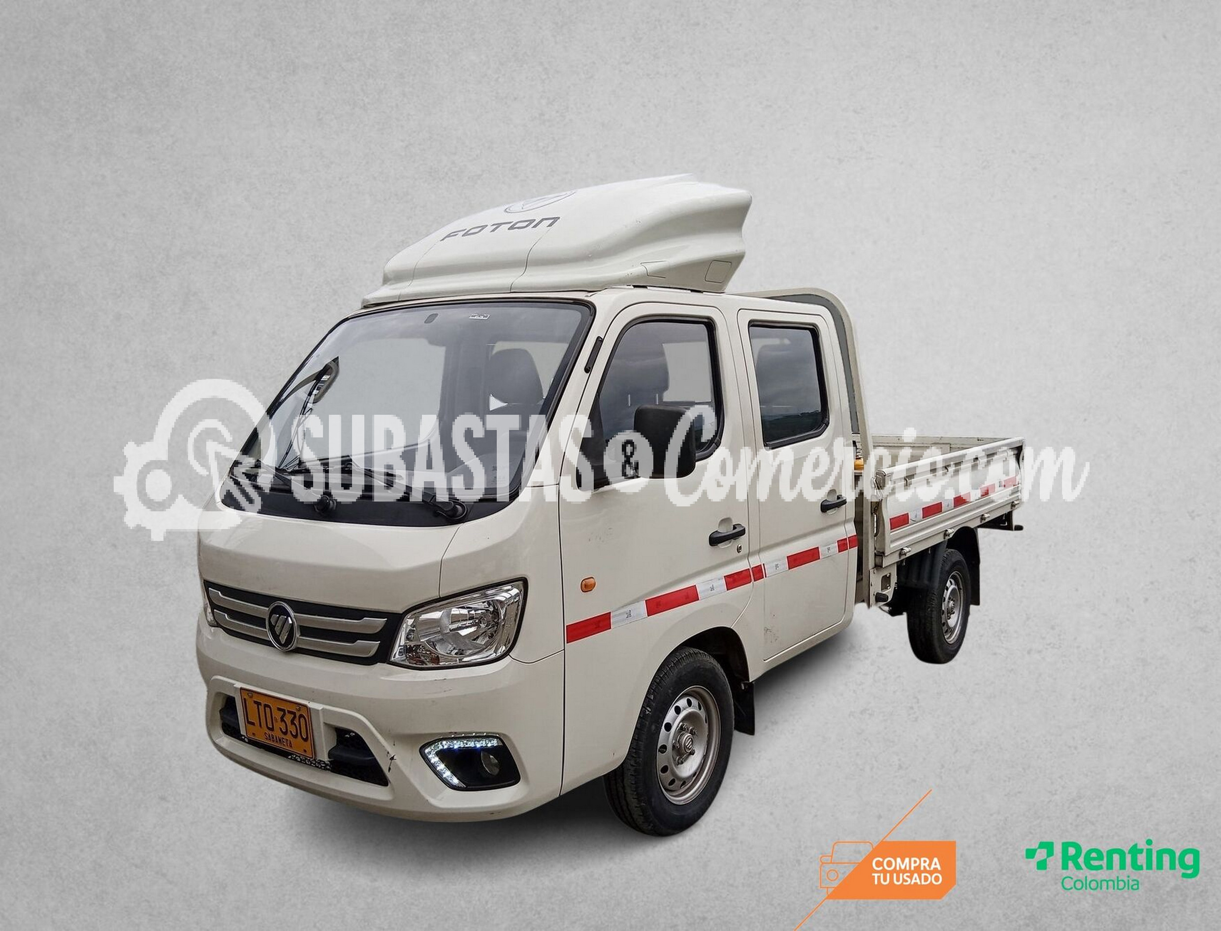 Pickup Foton Minitruck tm dc 1.0 ton cargo box