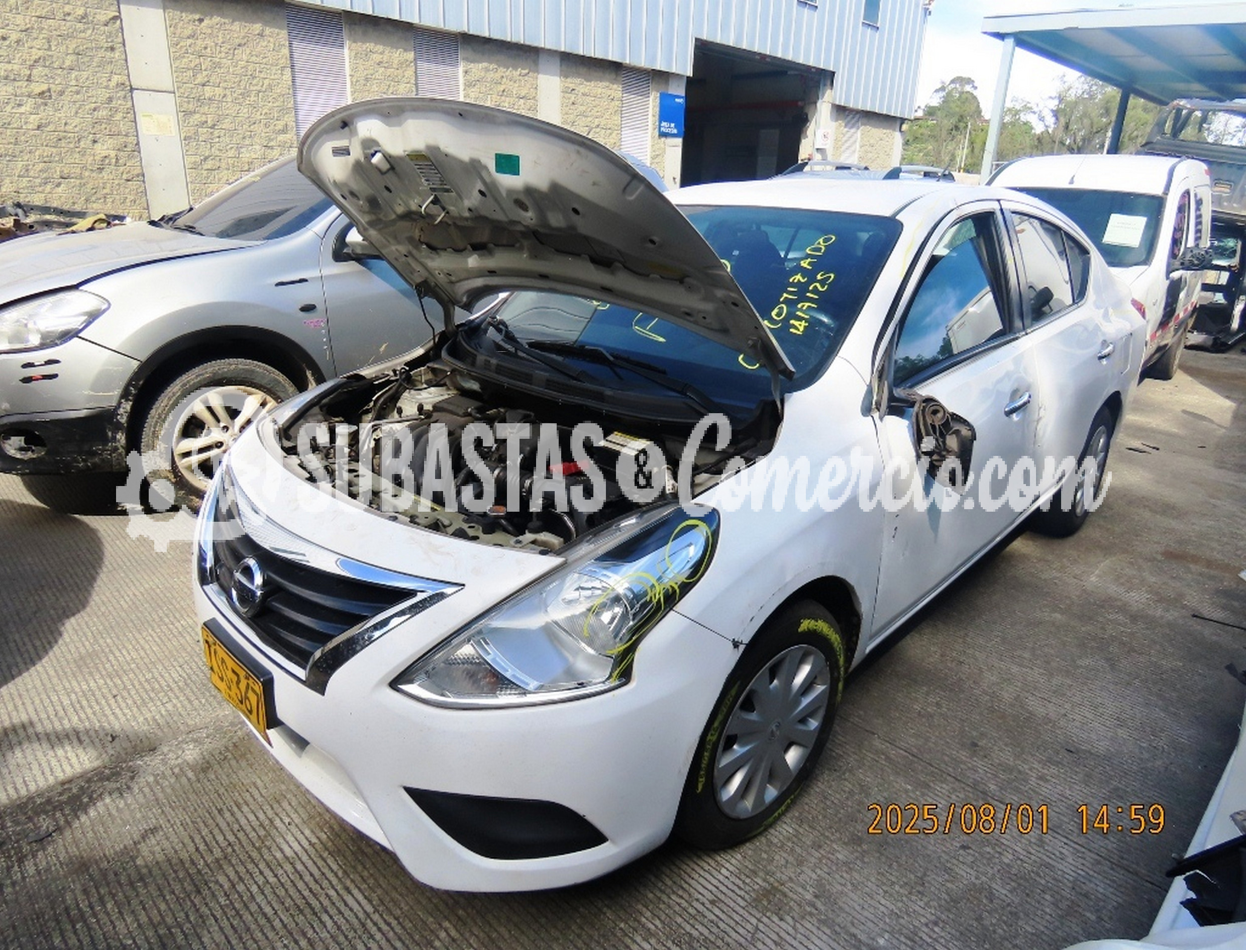 Nissan Versa Mod.2016 -Daños ISS367