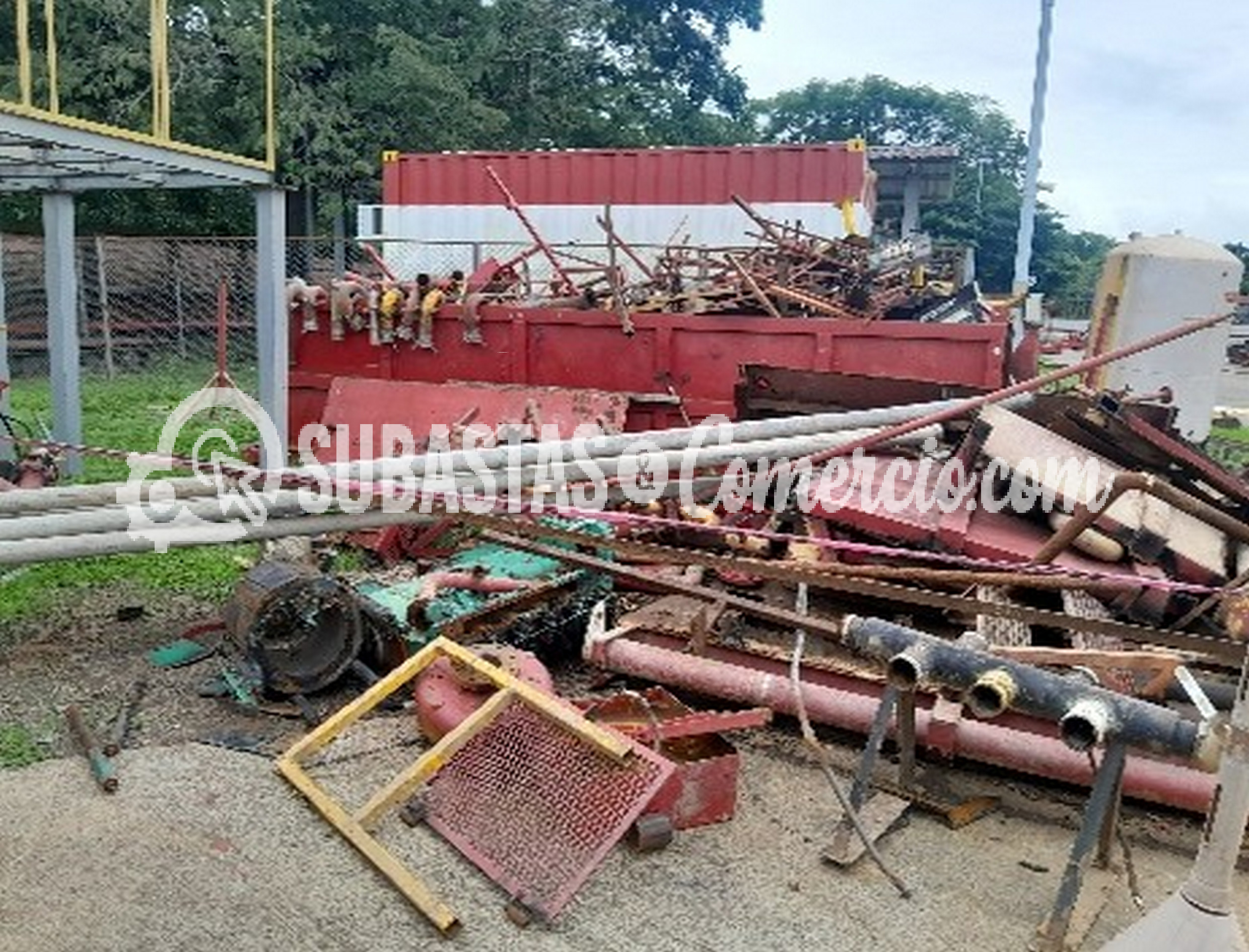 CHATARRA MIXTA APROX 9.000 KG