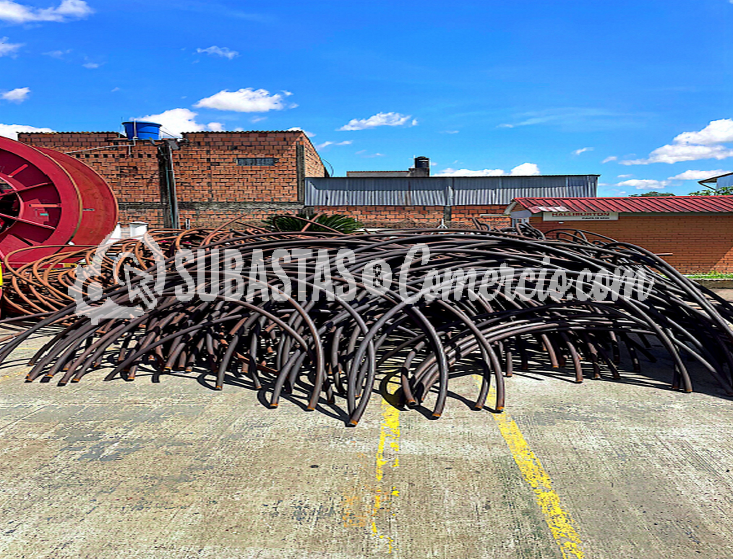 CHATARRA DE TUBERIA COILED APROX 28 TN