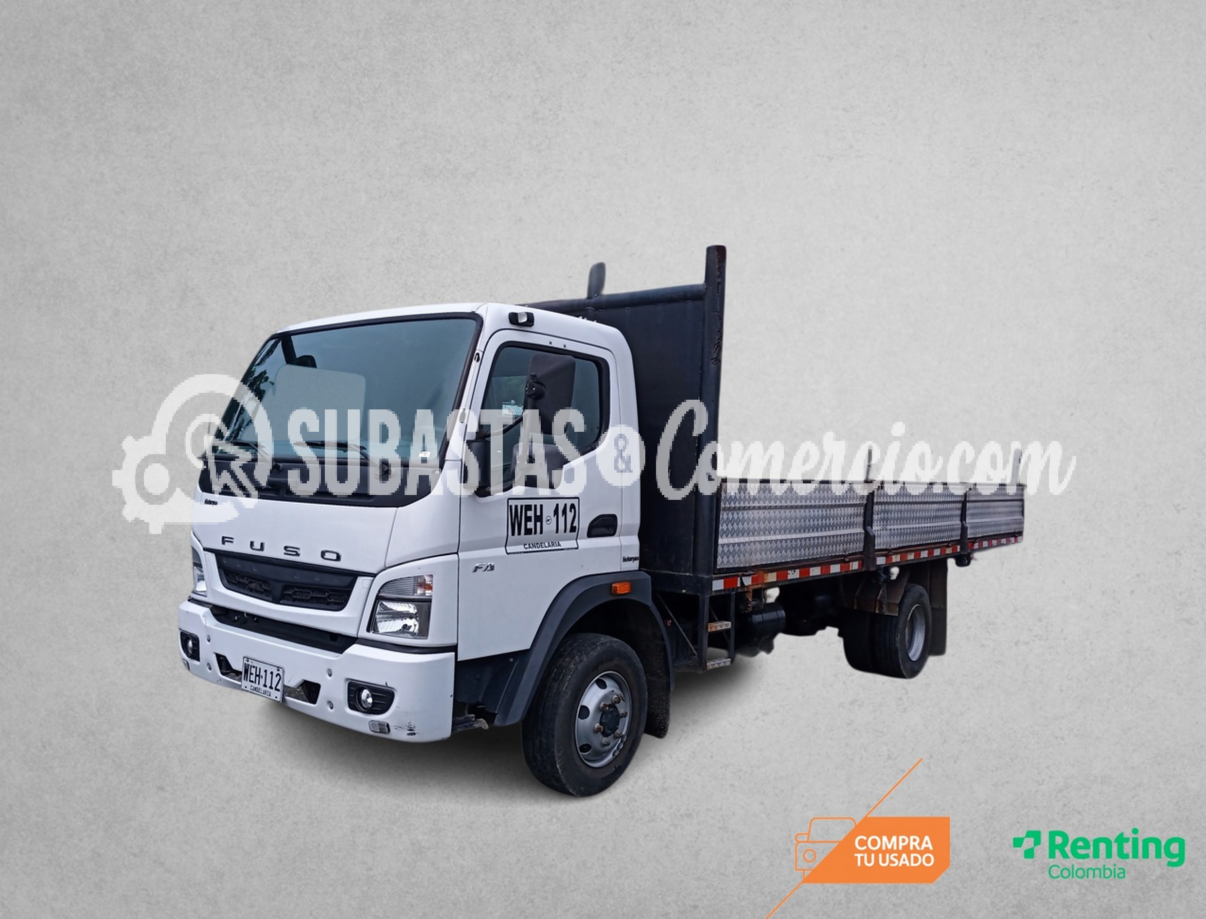 Camión liviano Mitsubishi Canter fuso fa 9.6 euro v