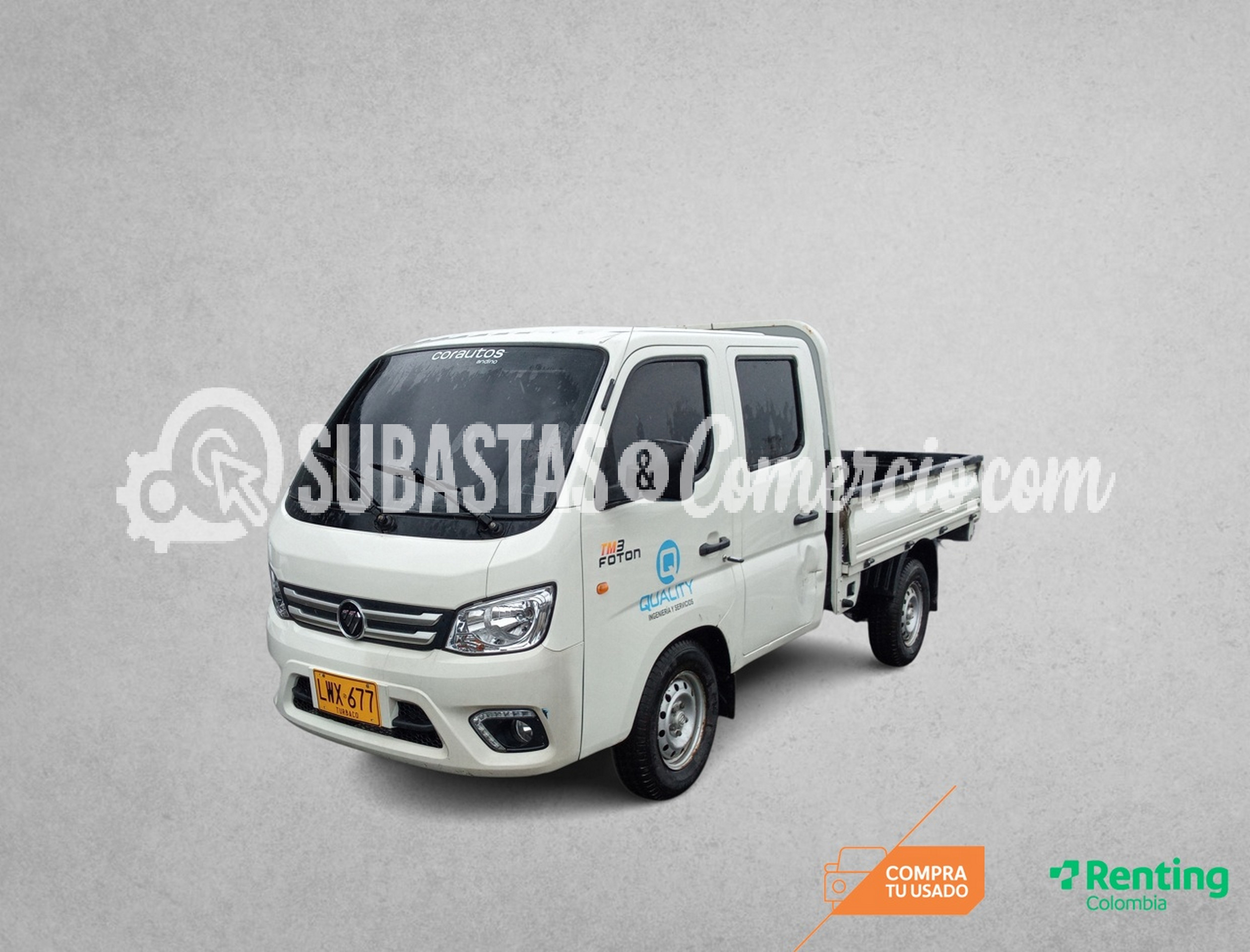 Pickup Foton Mini truck bj1036 dc cargo