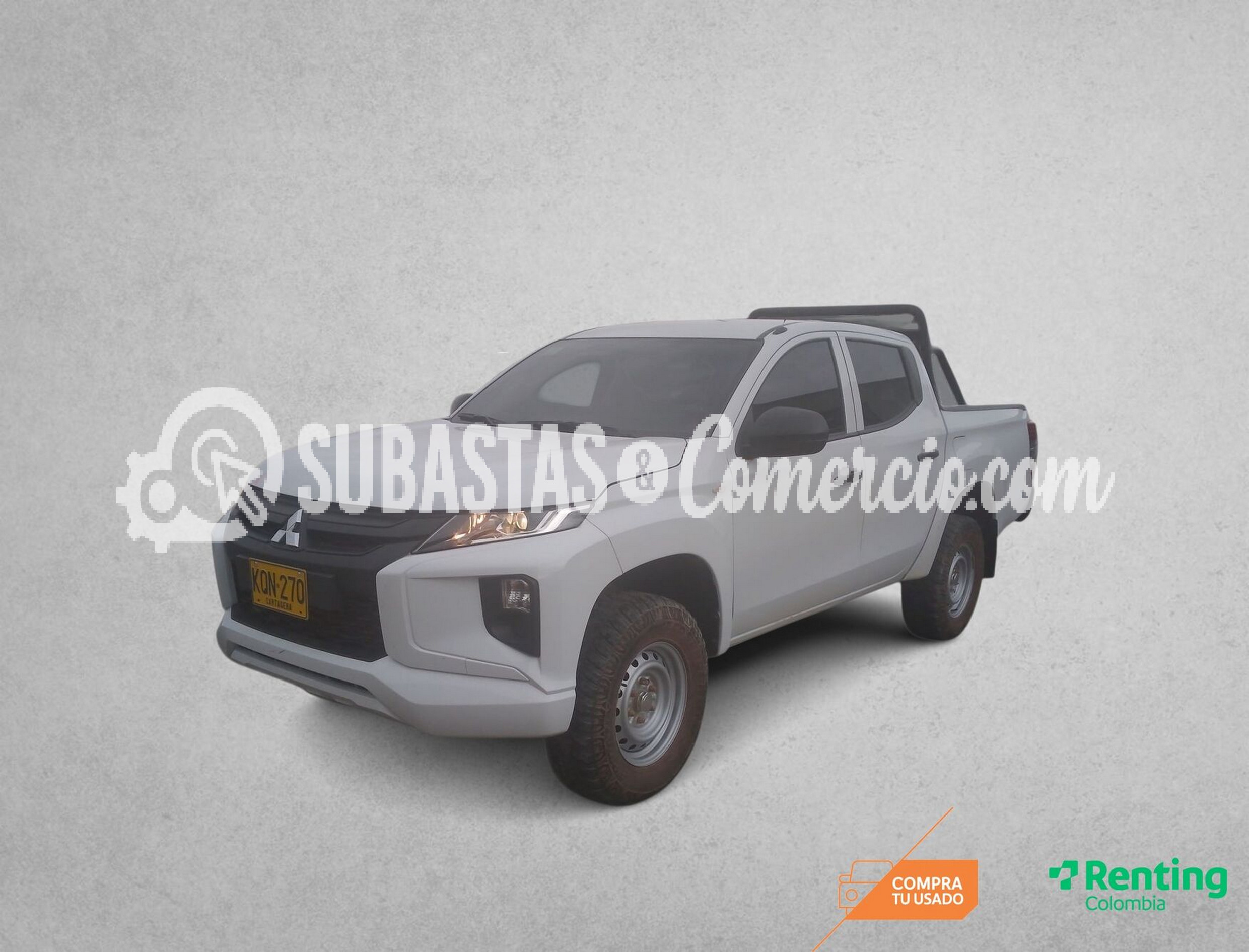 Pickup Mitsubishi L200 glx 2.5 diesel 4x4 dc mt