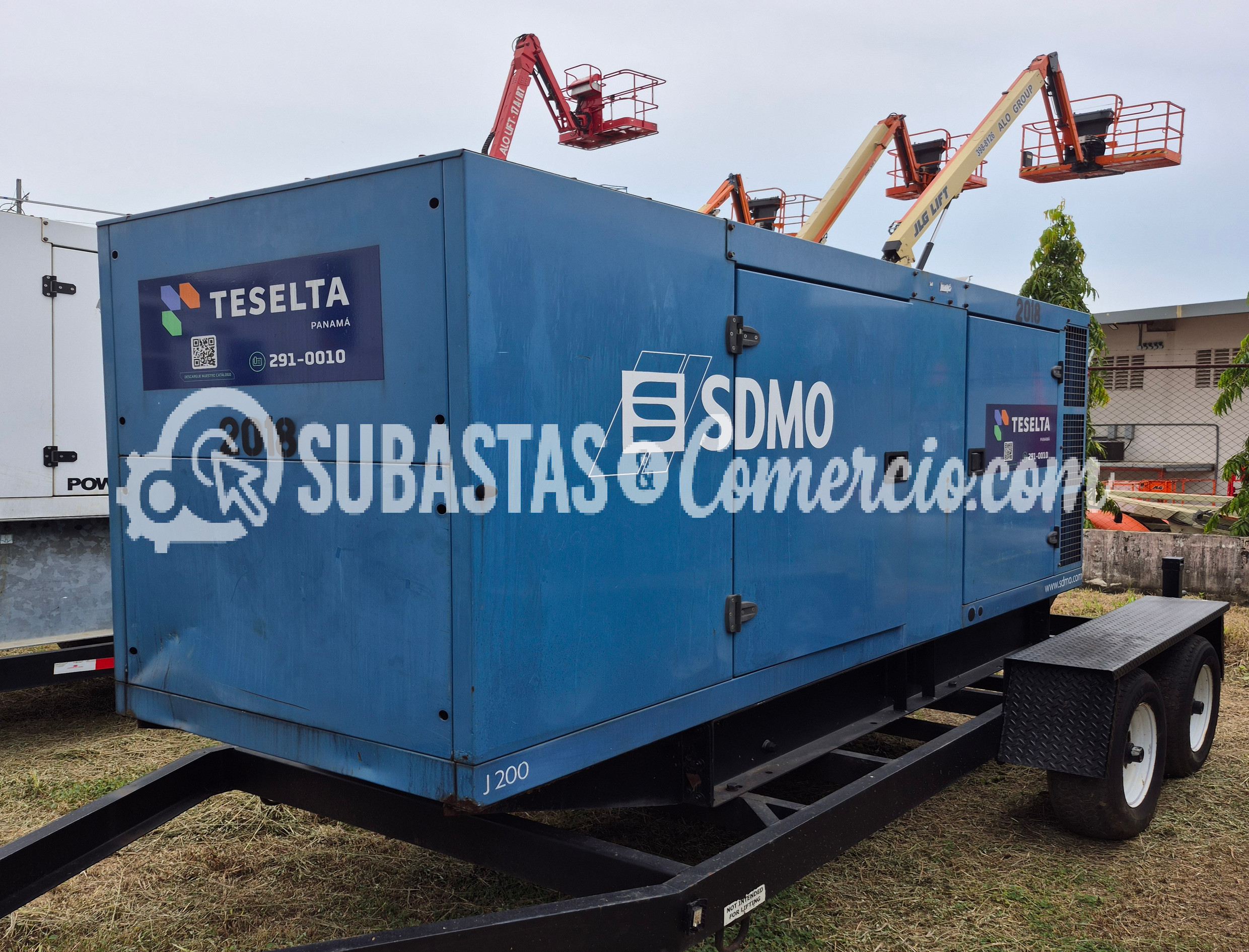 Plantas Eléctricas SDMO Varias 2012 -25 KVA- 250 kVA Cant. 4