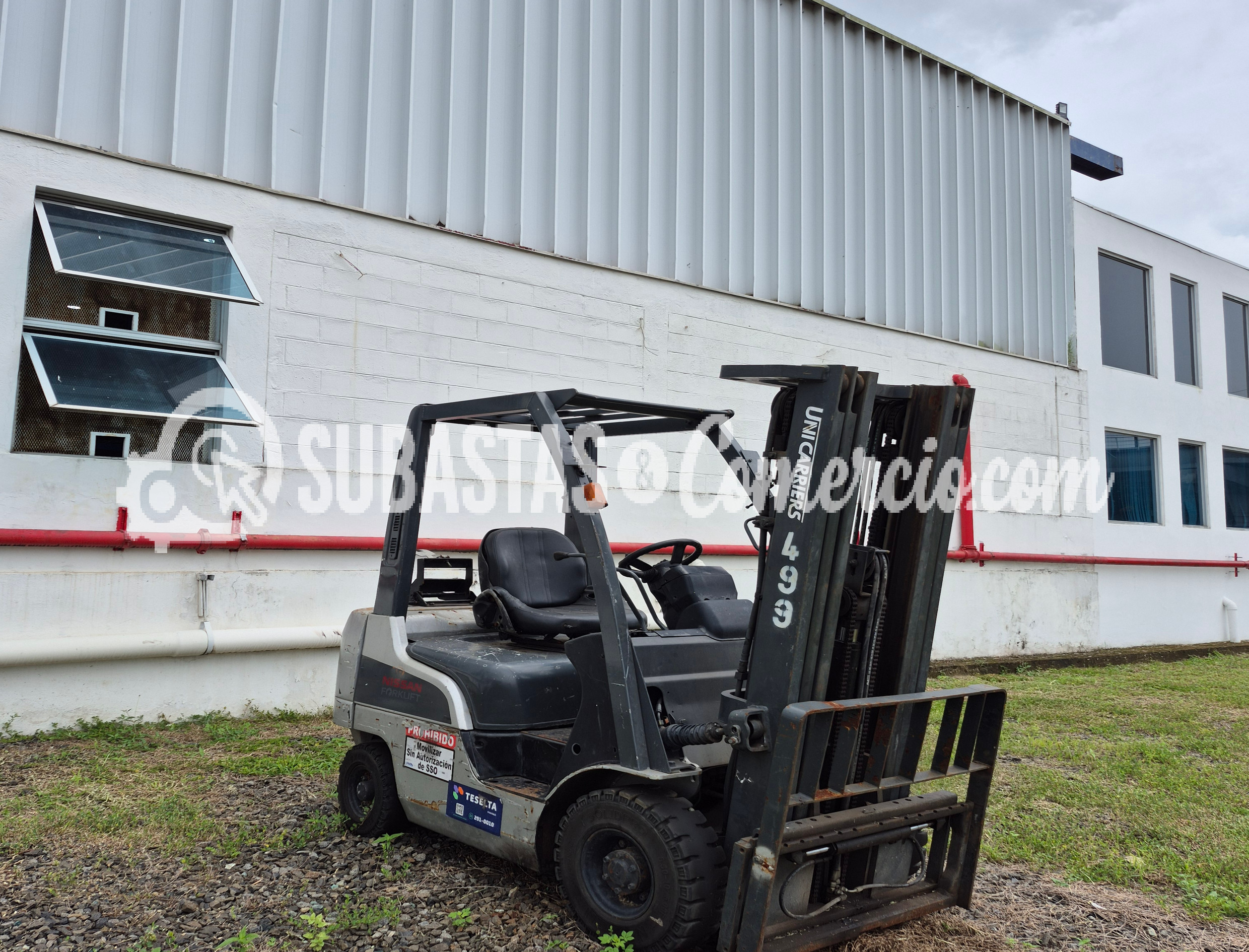 Montacargas Nissan MP1F2A25DV-MP1F1 2008 -1,5 Ton-2,5 Ton Cant. 2