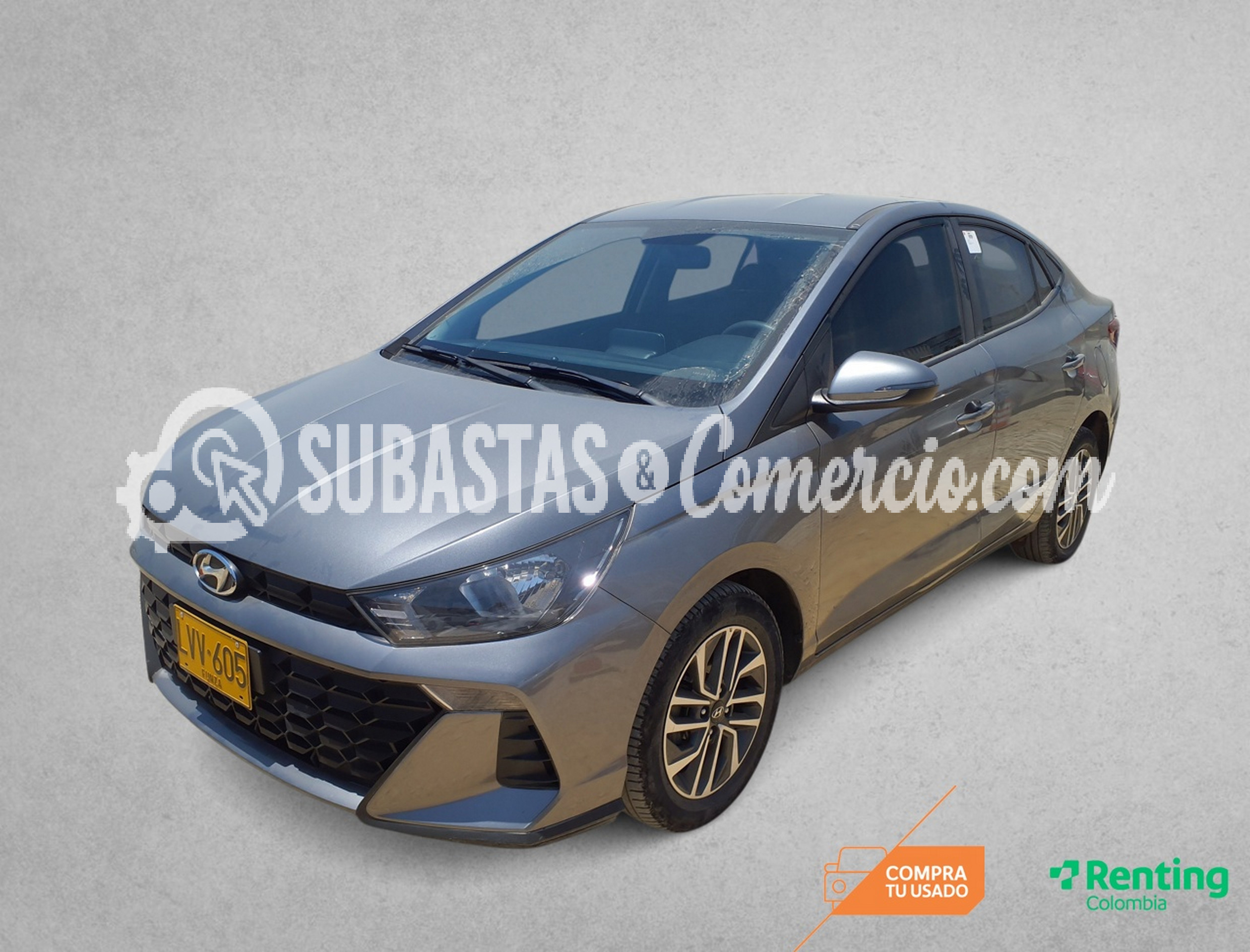 Hyundai Hb20s Accent Advance mt Placa LVV605