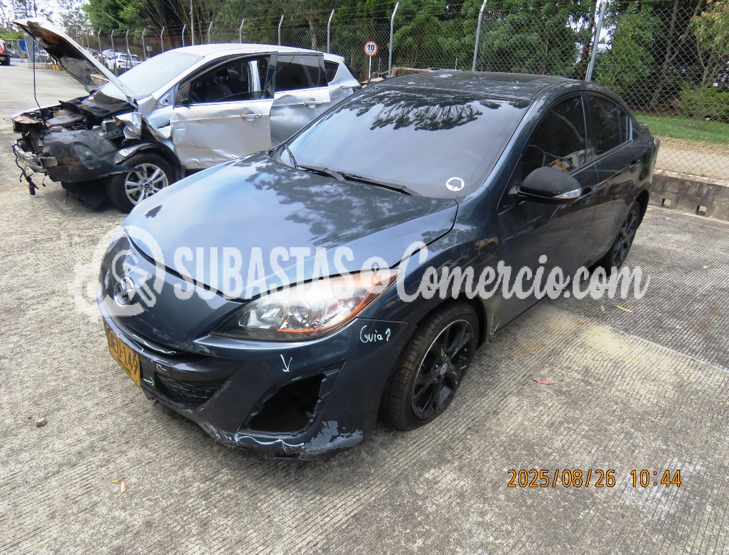 Mazda Automovil 3 lxna0 all new tp 2000cc Mod.2011 -Daños DEU149