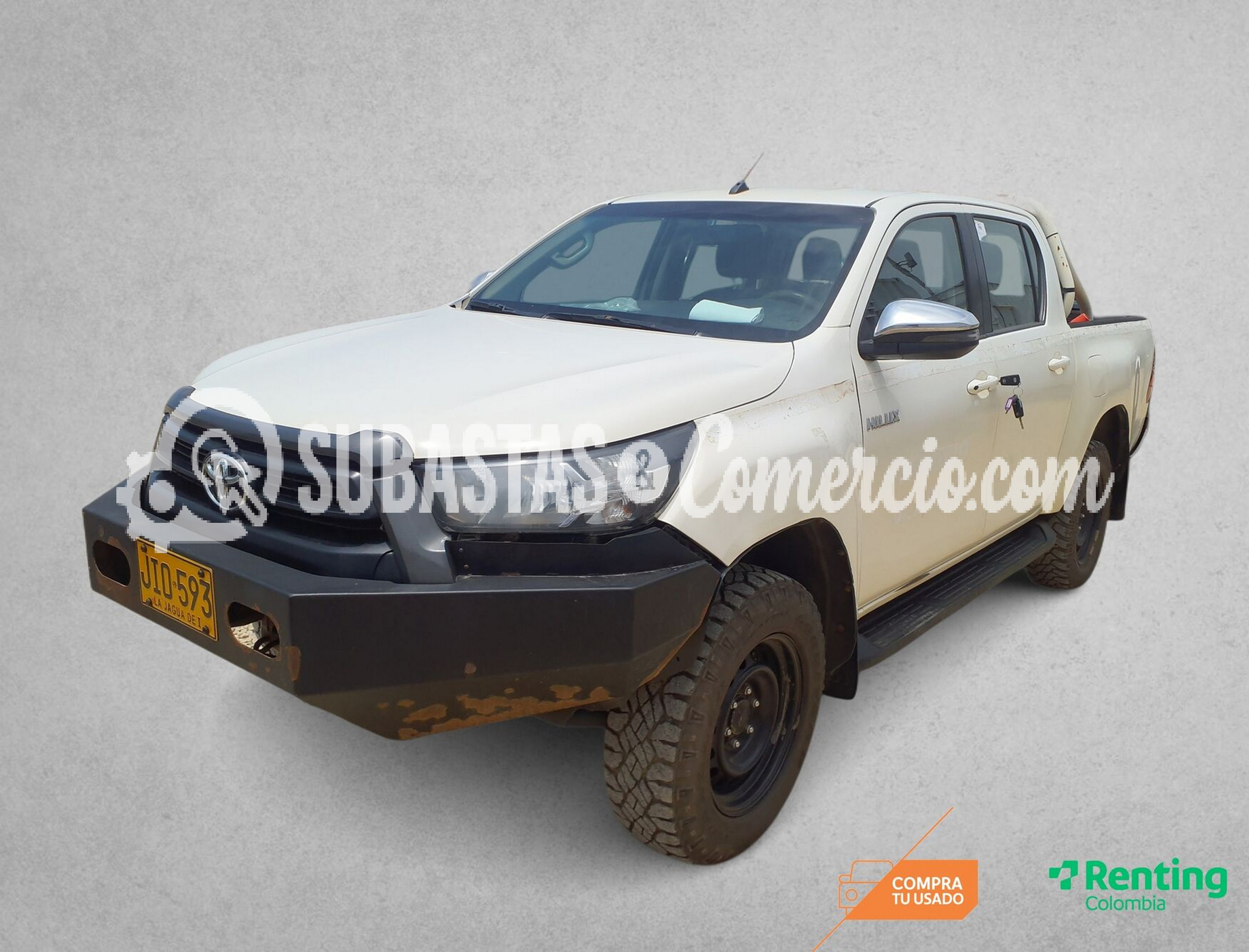 Toyota Hilux d.c. gasol. 2.7 4x4 mecanica MOD.2021 Placa - JIO593