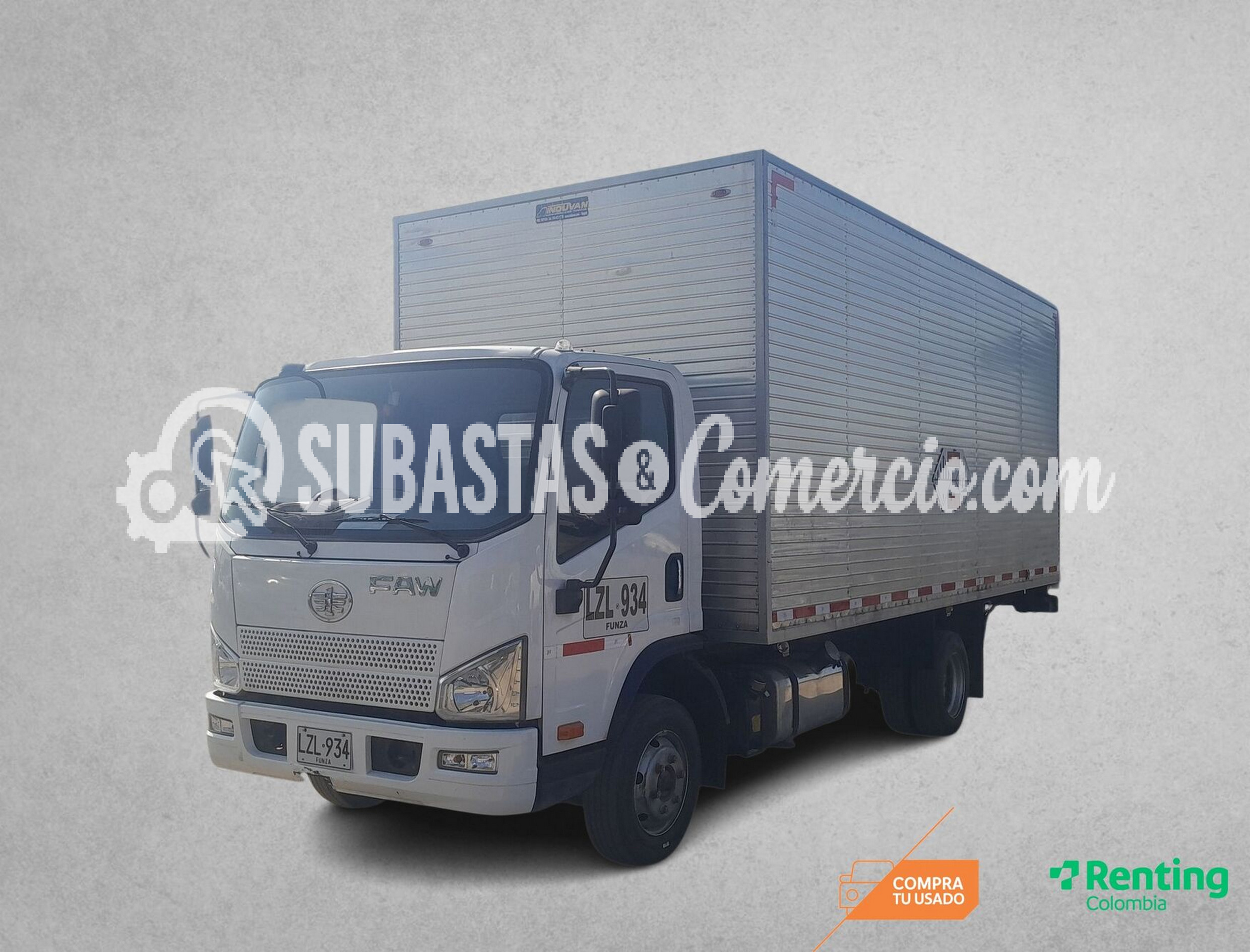 Camión liviano Faw Ca1073 Diesel 160hp pbv 8t Mod.2022 Placa - LZL934