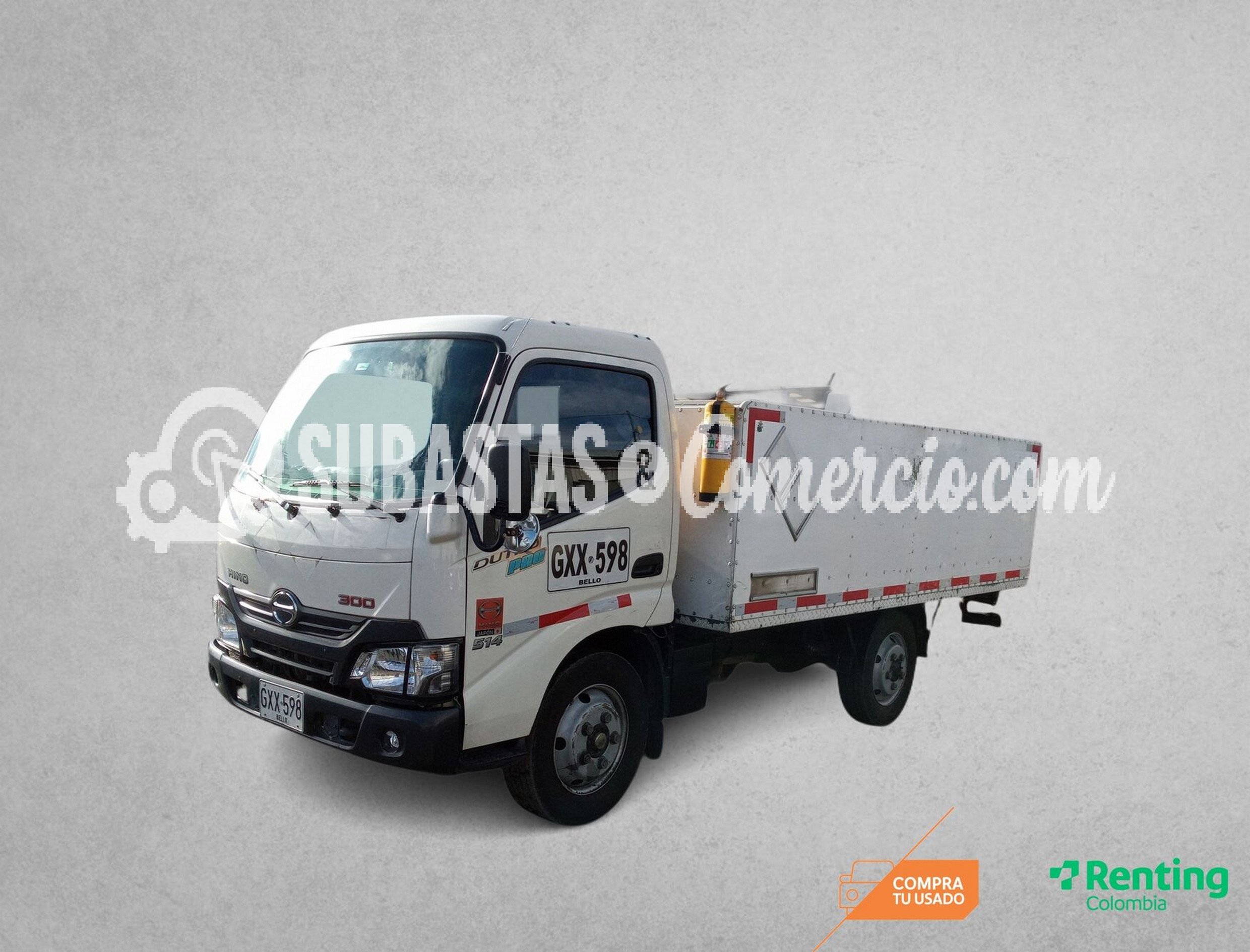 Camión liviano Hino Dutro Pro Euro IV Mod.2020 Placa - GXX598