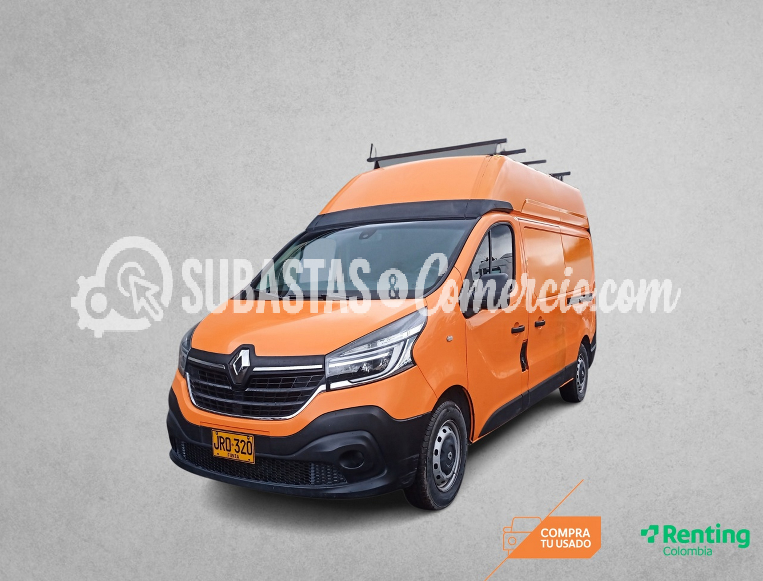 Vans Renault Trafic techo alto 1.6 Diesel Mod.2022 Placa - JRO320