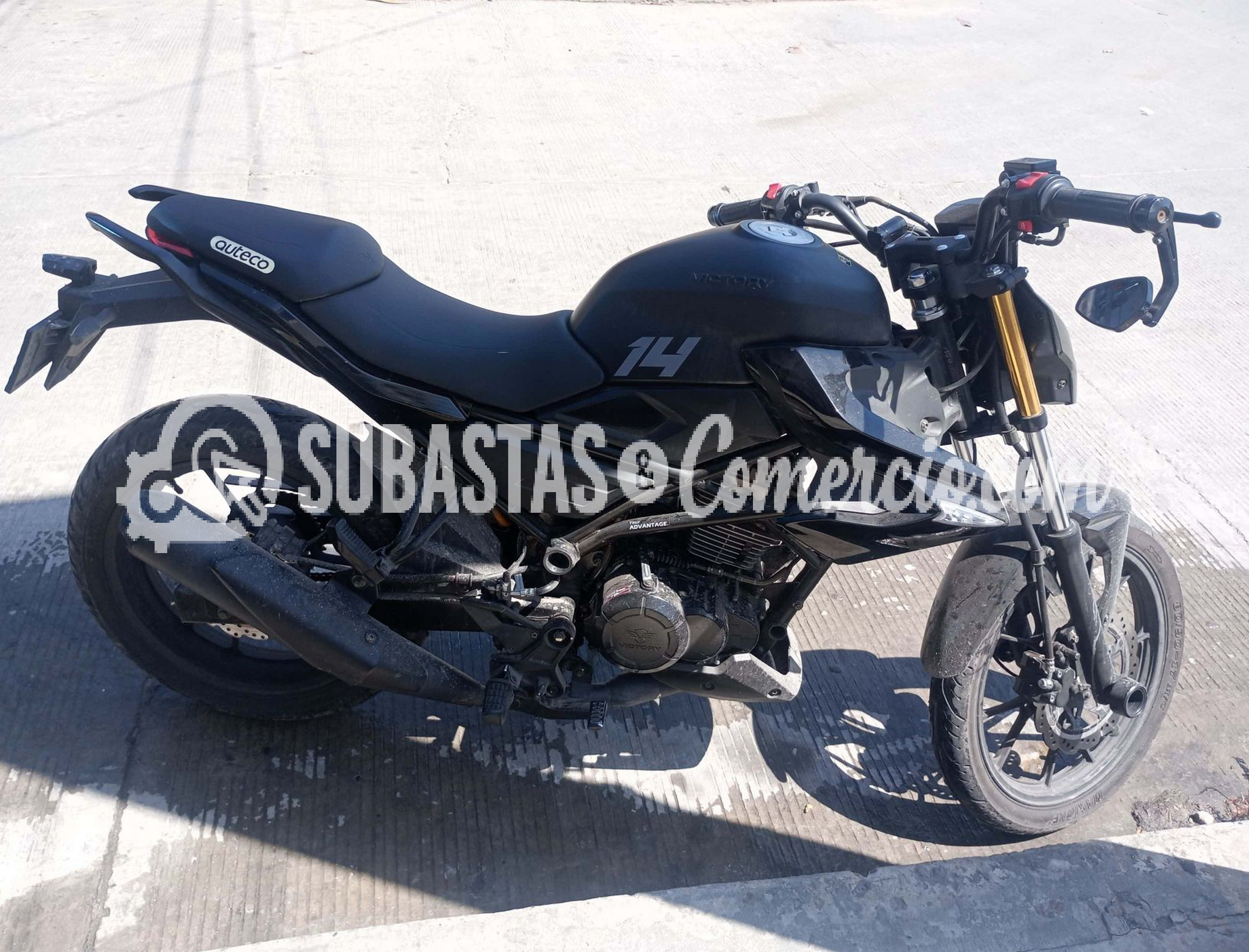 Motocicleta Victory  venom 14 mt 150cc Mod.2024 Placa - SQS58G