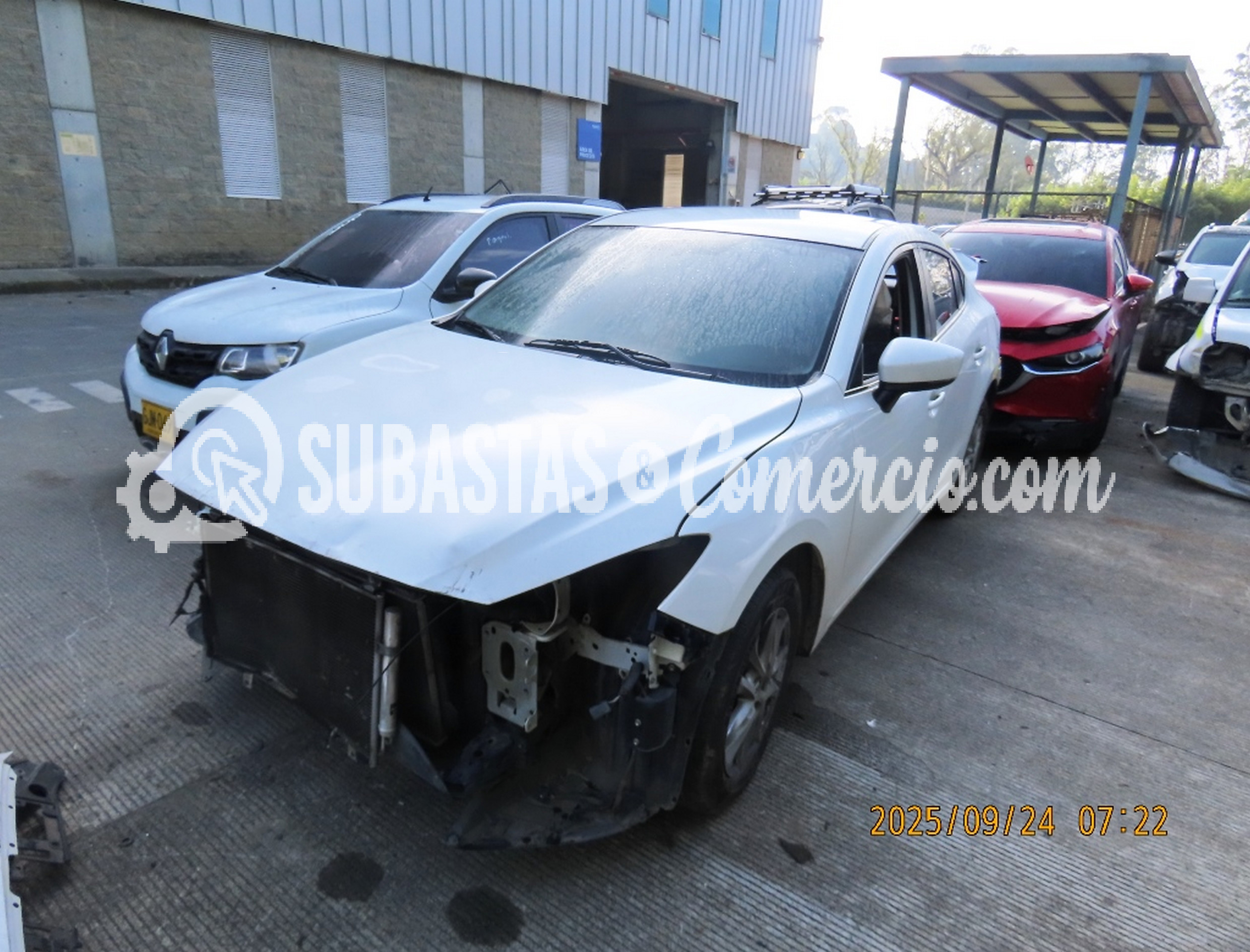 Automovil Mazda 3 Mod.2018 -Daños Placa - DSV156