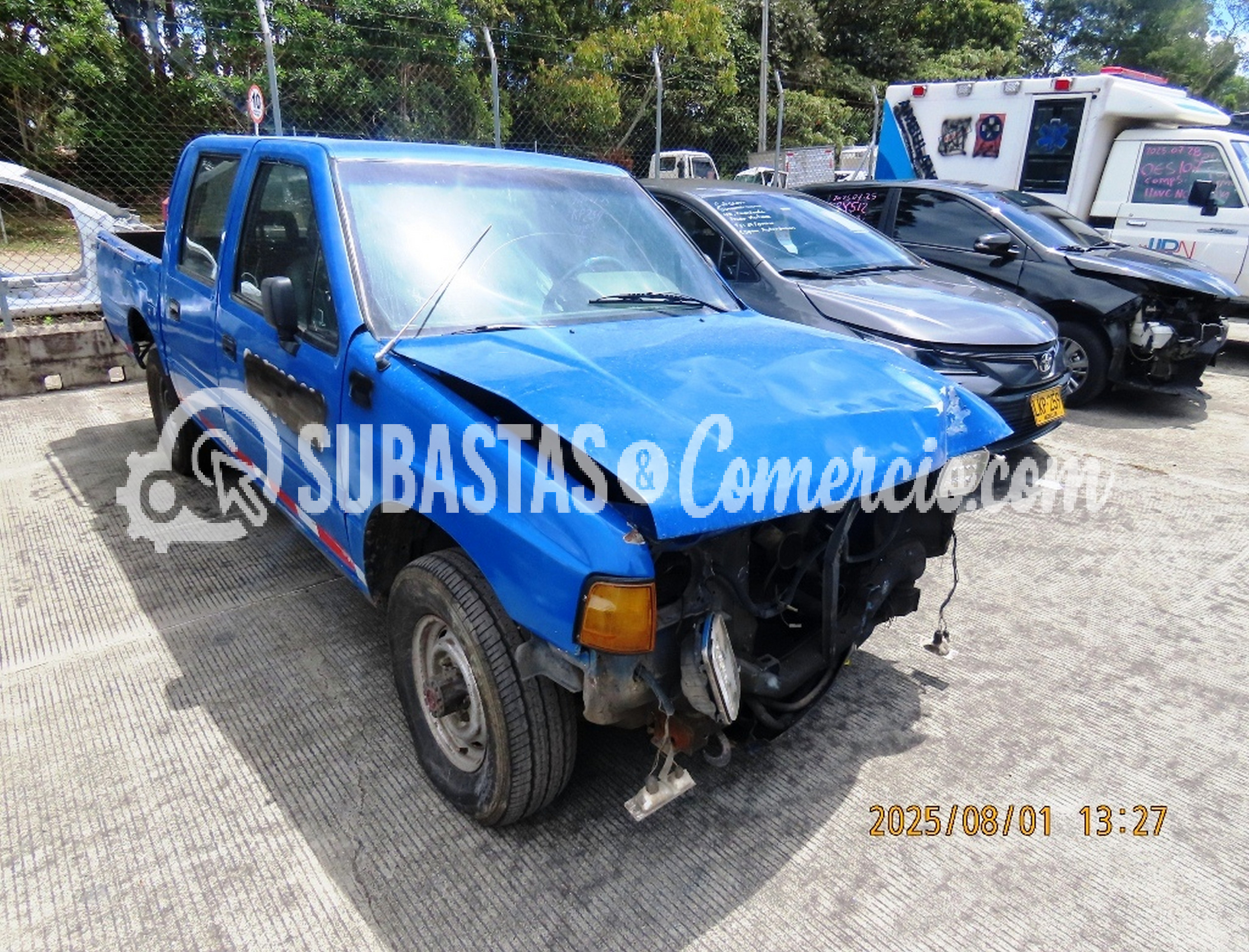 Camioneta Chevrolet Luv tfs Mod.1994 -Daños Placa - EVP662