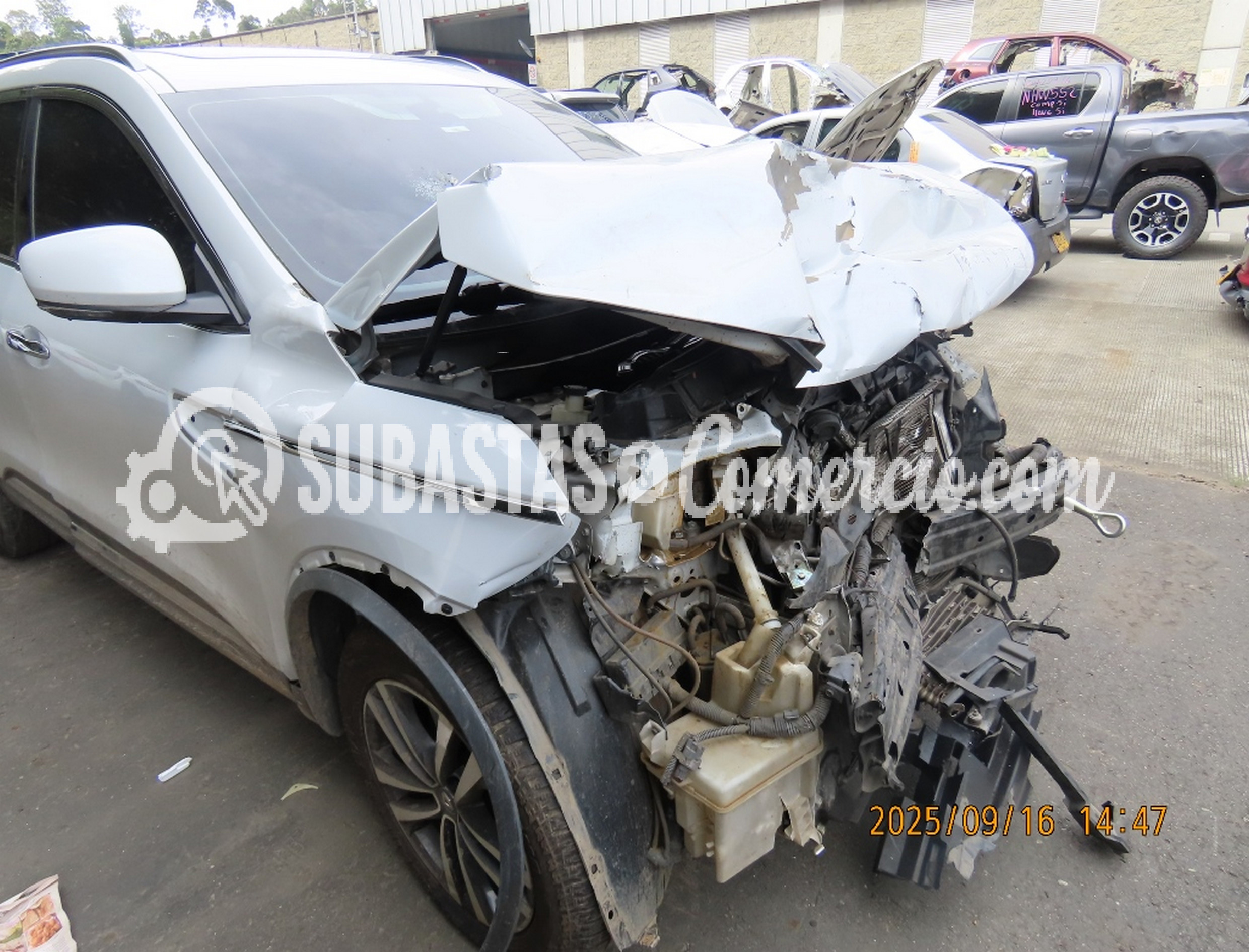 Campero Renault New koleos Mod.2019 -Daños Placa - FUN109