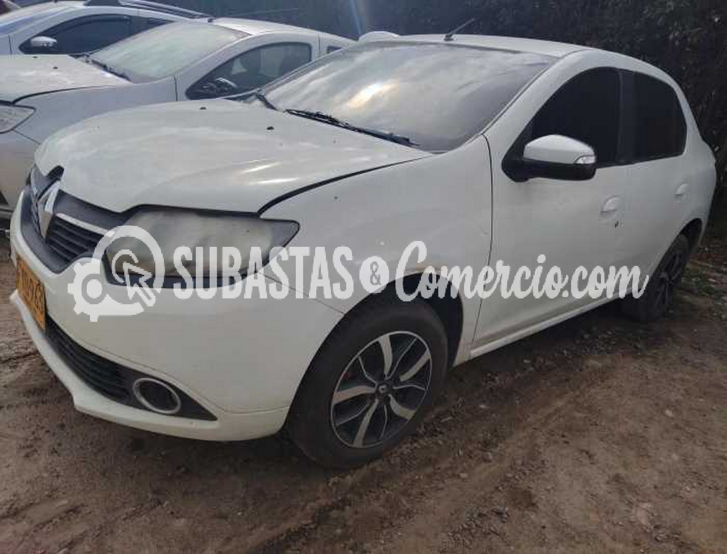 Automovil Renault Logan Mod.2019 -Daños Placa - FYO963