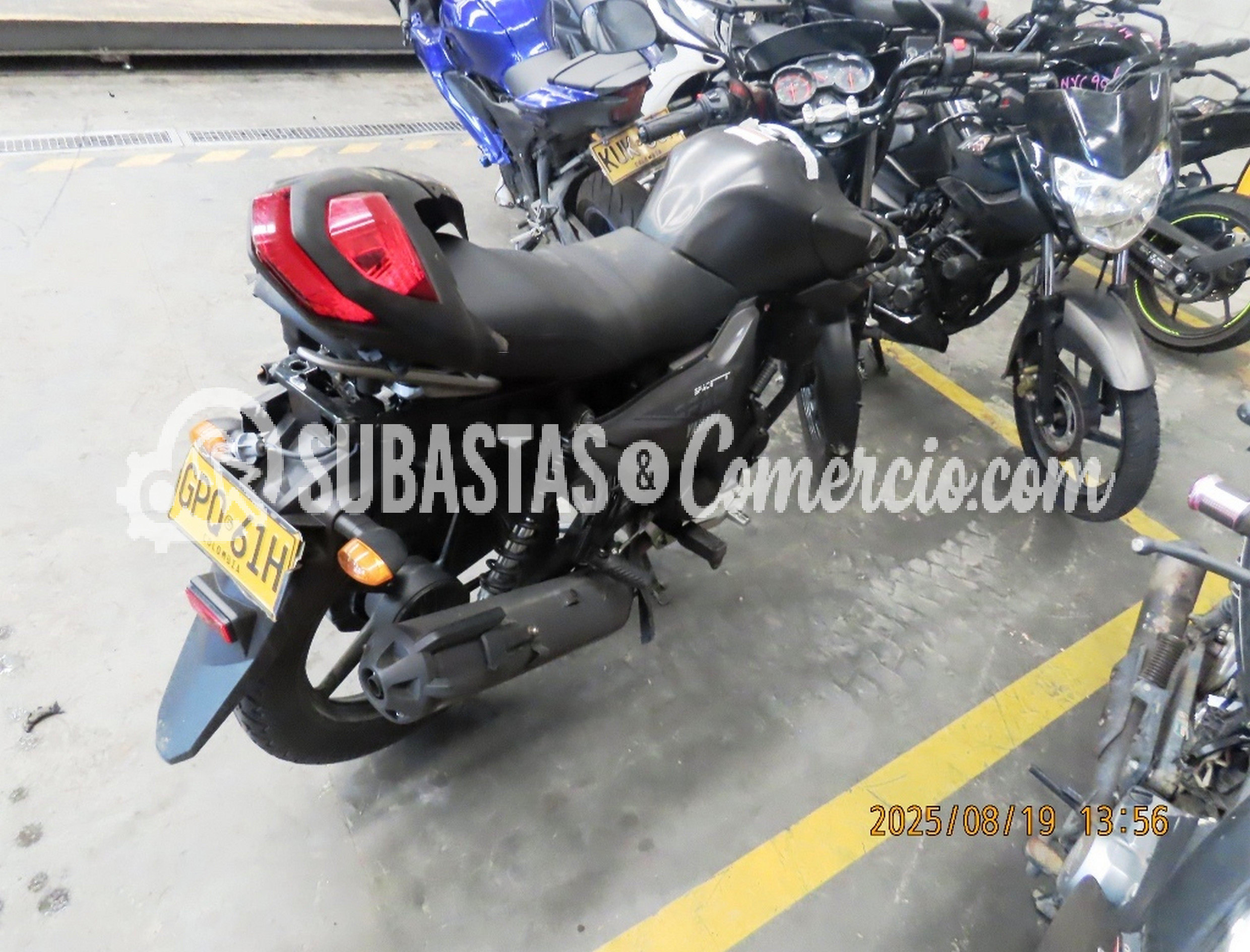 Motocicleta Yamaha Sz15rr Mod.2025 -Daños Placa - GPQ61H
