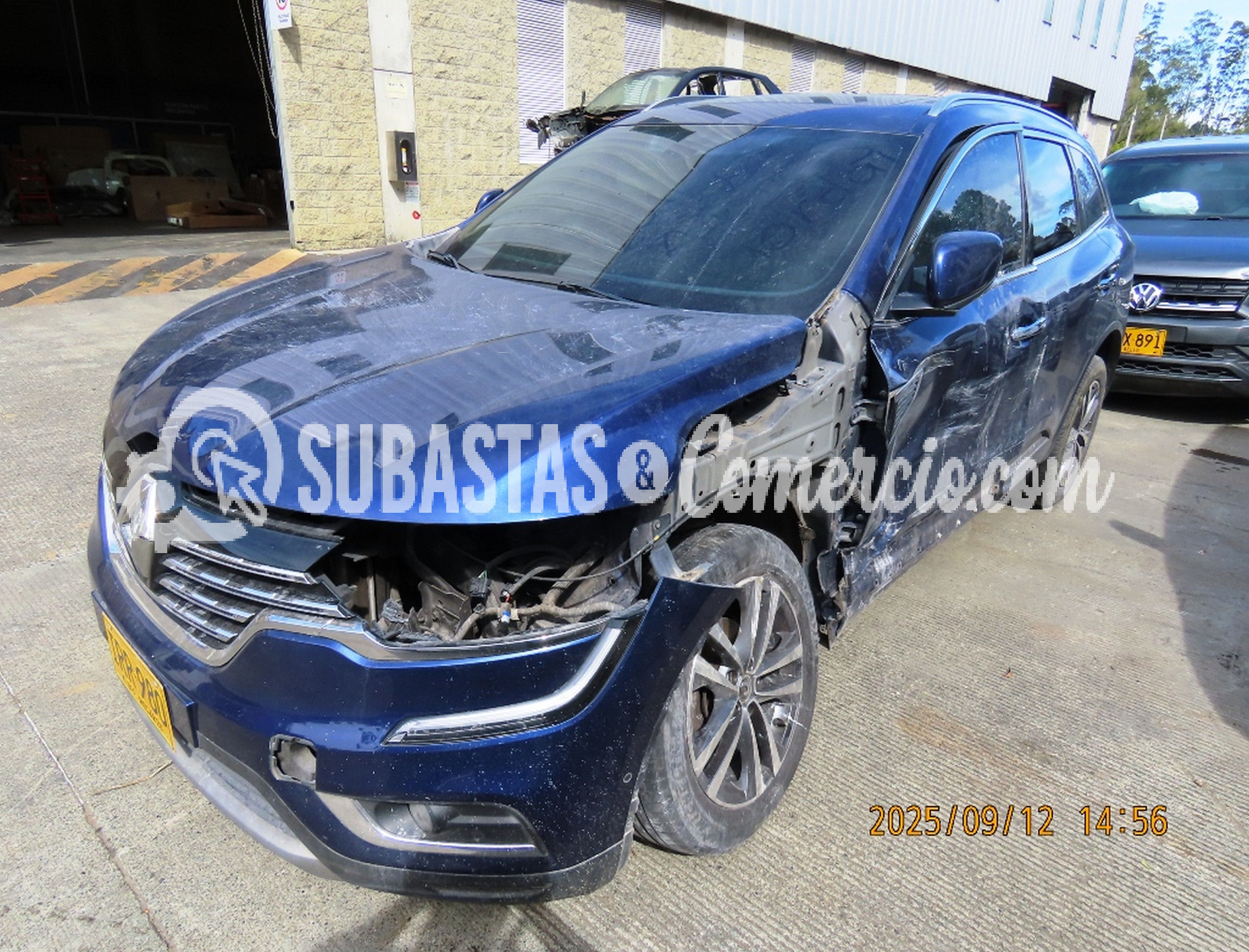 Campero Renault New koleos intens2.5l cvt 4x4 Mod.2017 -Daños Placa - 