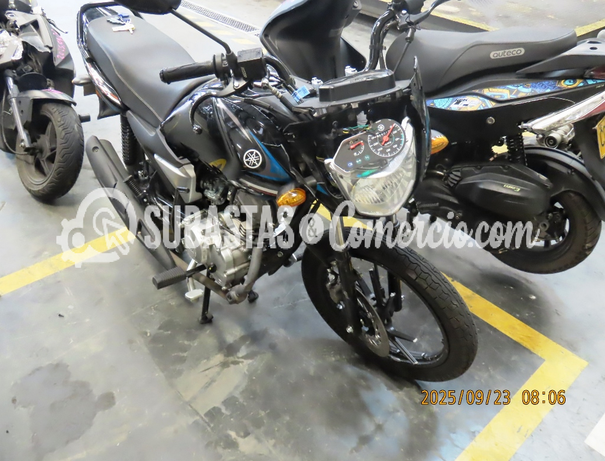 Motocicleta Yamaha Yc110d (yc-z) Mod.2026 -Daños Placa - QKJ13H