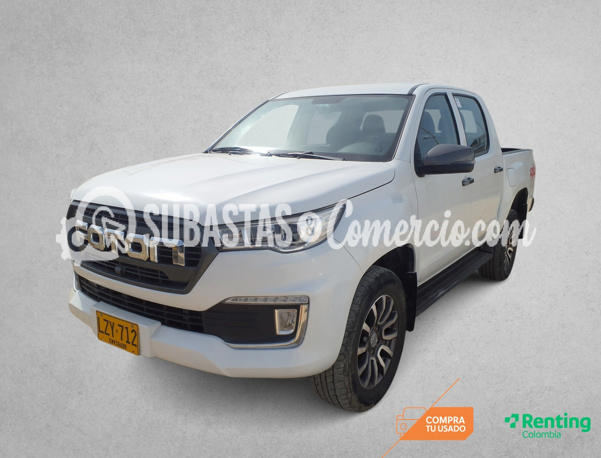 Pickup Foton Tunland g7 Honorable mt 4x4 Mod.2024 Placa - LZY712
