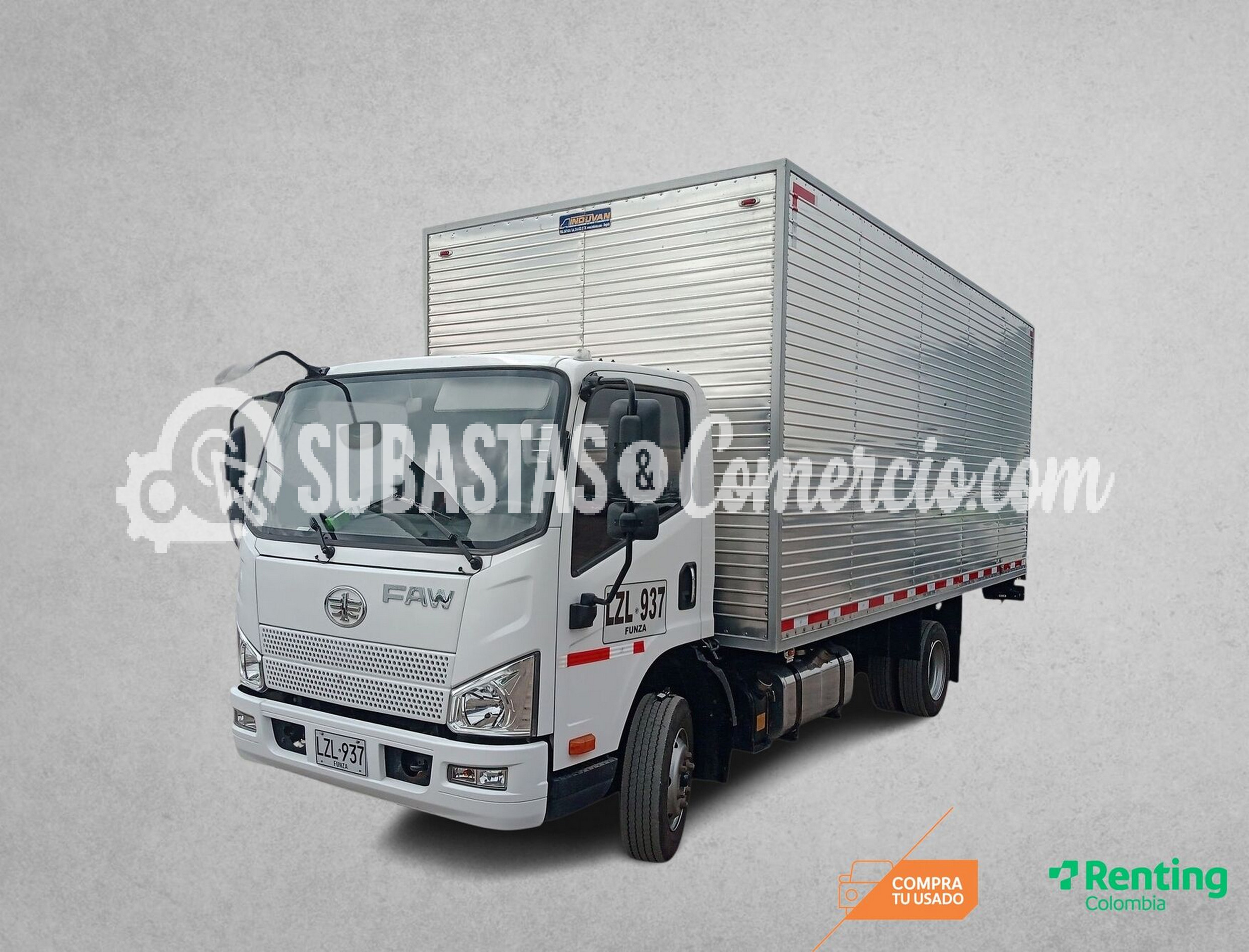 Camión liviano Faw Ca1073 Diesel 160hp Pbv 8t Mod.2022 Placa - LZL937