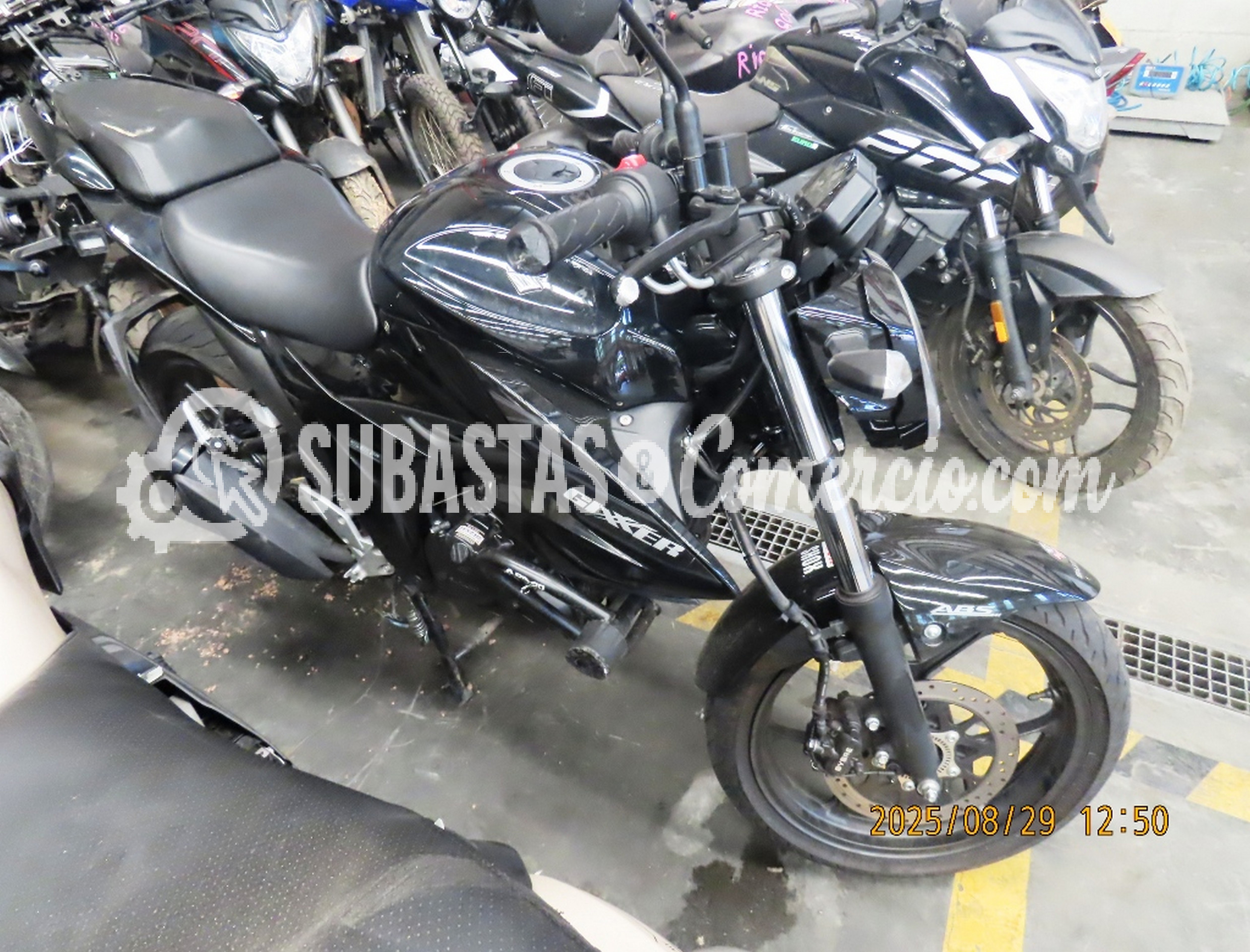 Suzuki Gixxer fi abs Mod.2026 - Daños Placa - IXX69H
